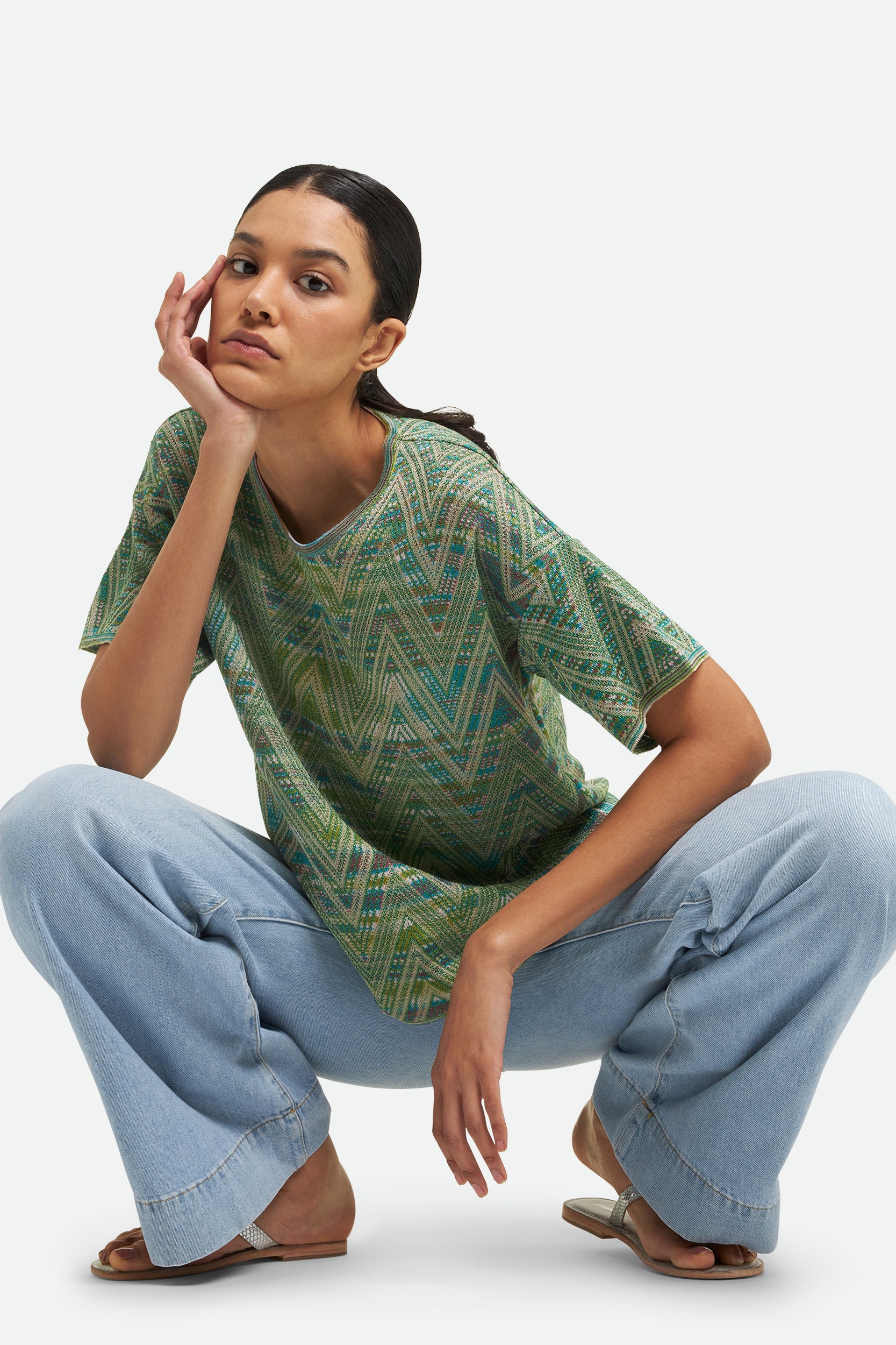 M Missoni T-Shirt Grüne