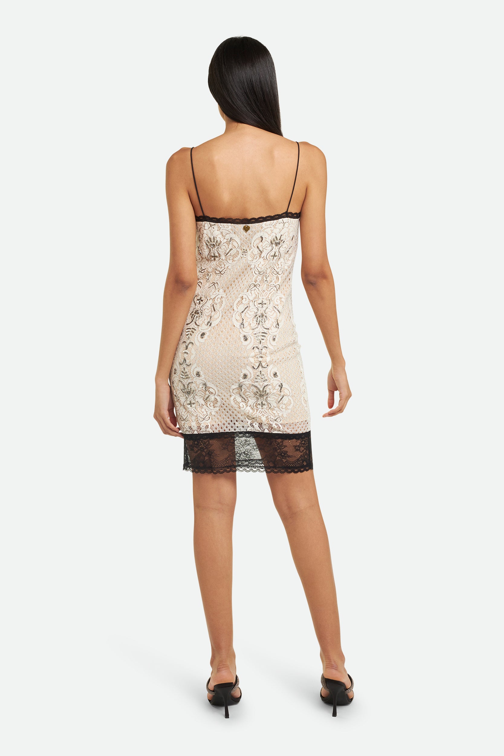 Twinset Spitzen-Slipkleid