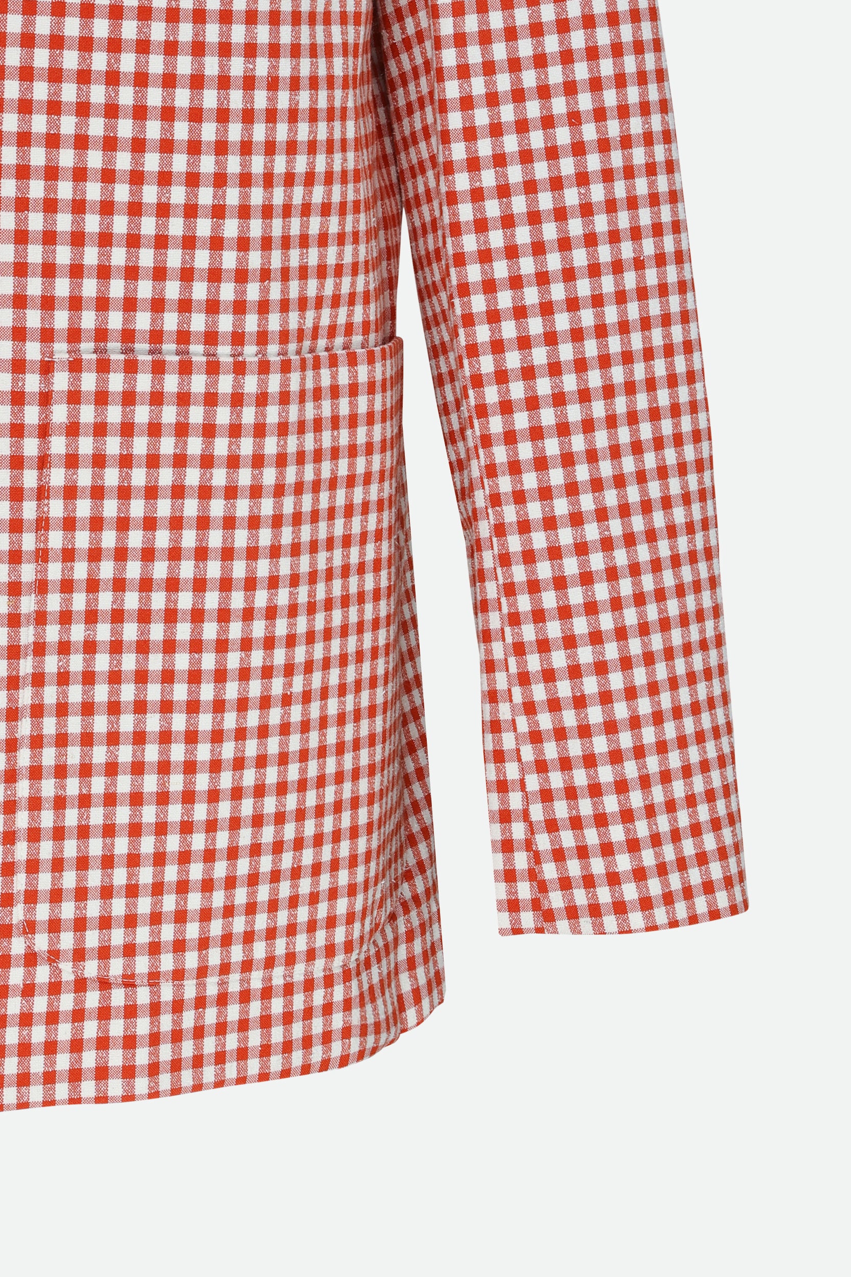 Blazer mit Ziegelsteinkaromuster