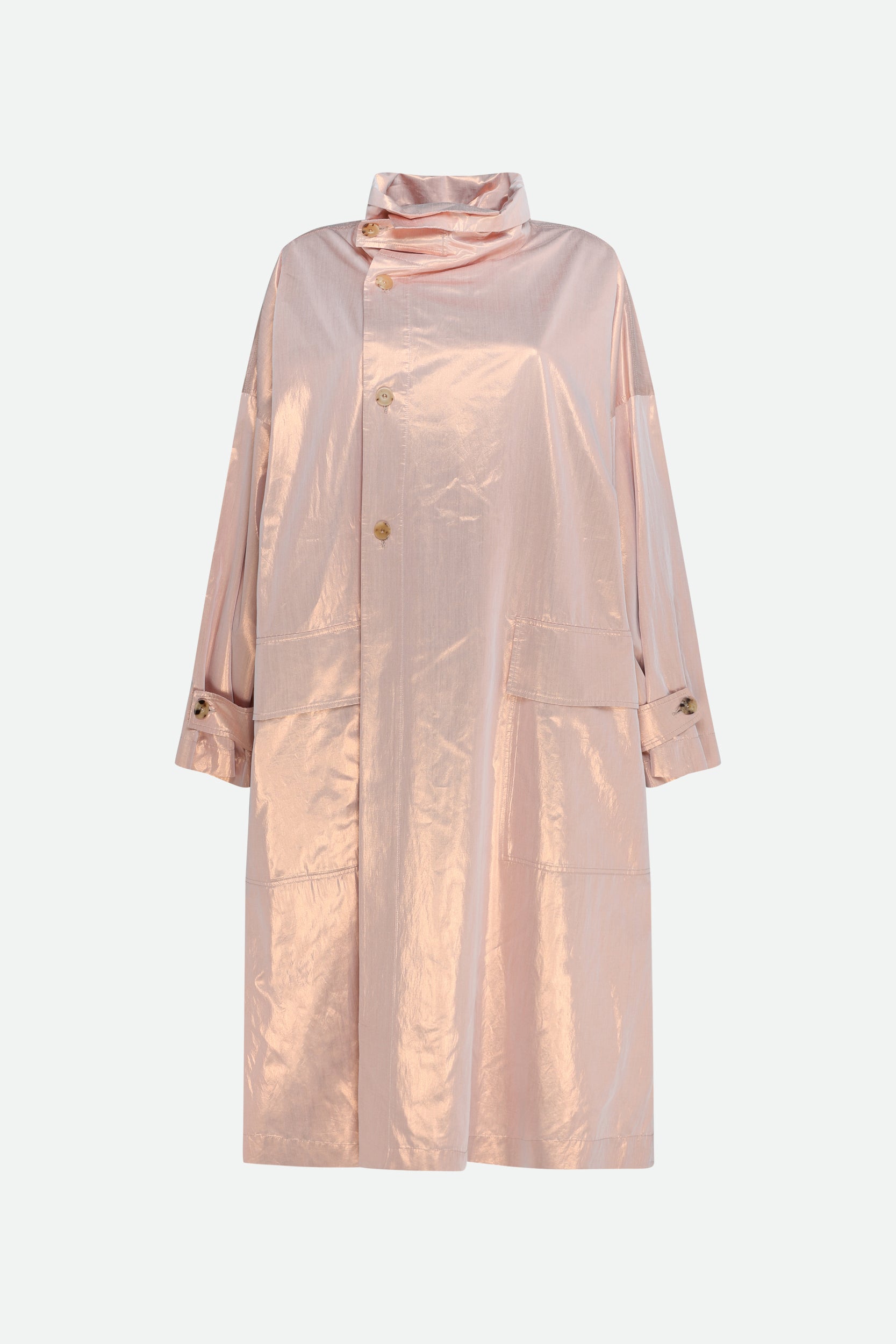 Alysi Parka Metallic Pink