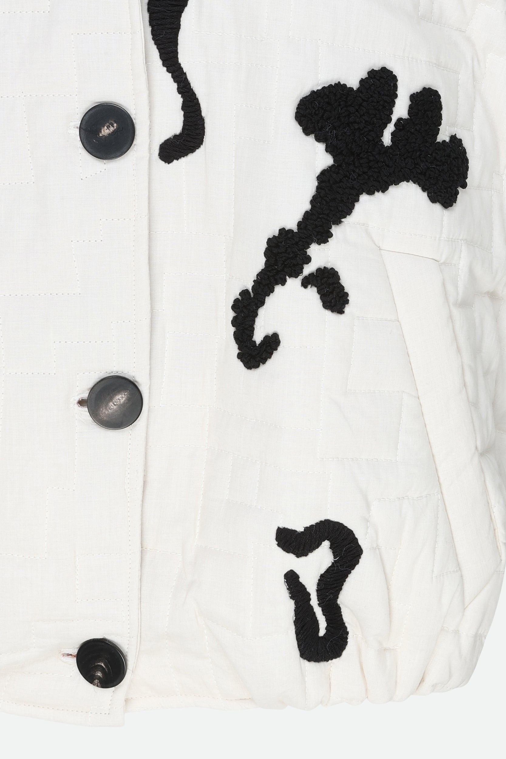 Alysi Butter ärmellose Daunenjacke