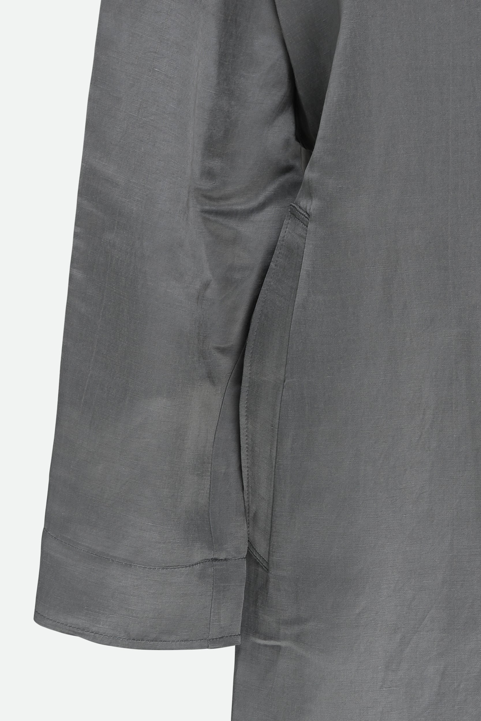 Alysi Trenchcoat Anthrazitgrau