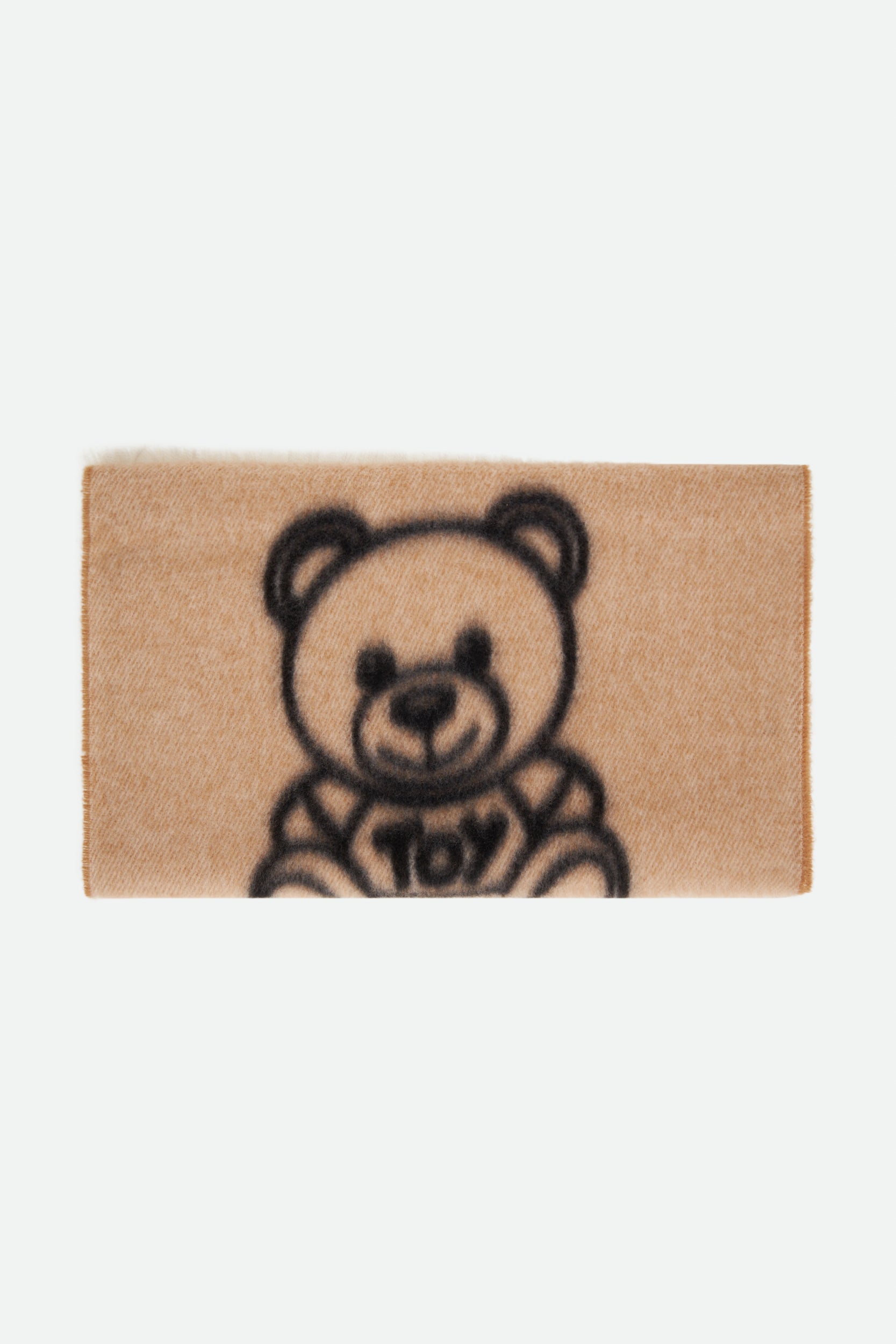 Moschino Braun Wollschal