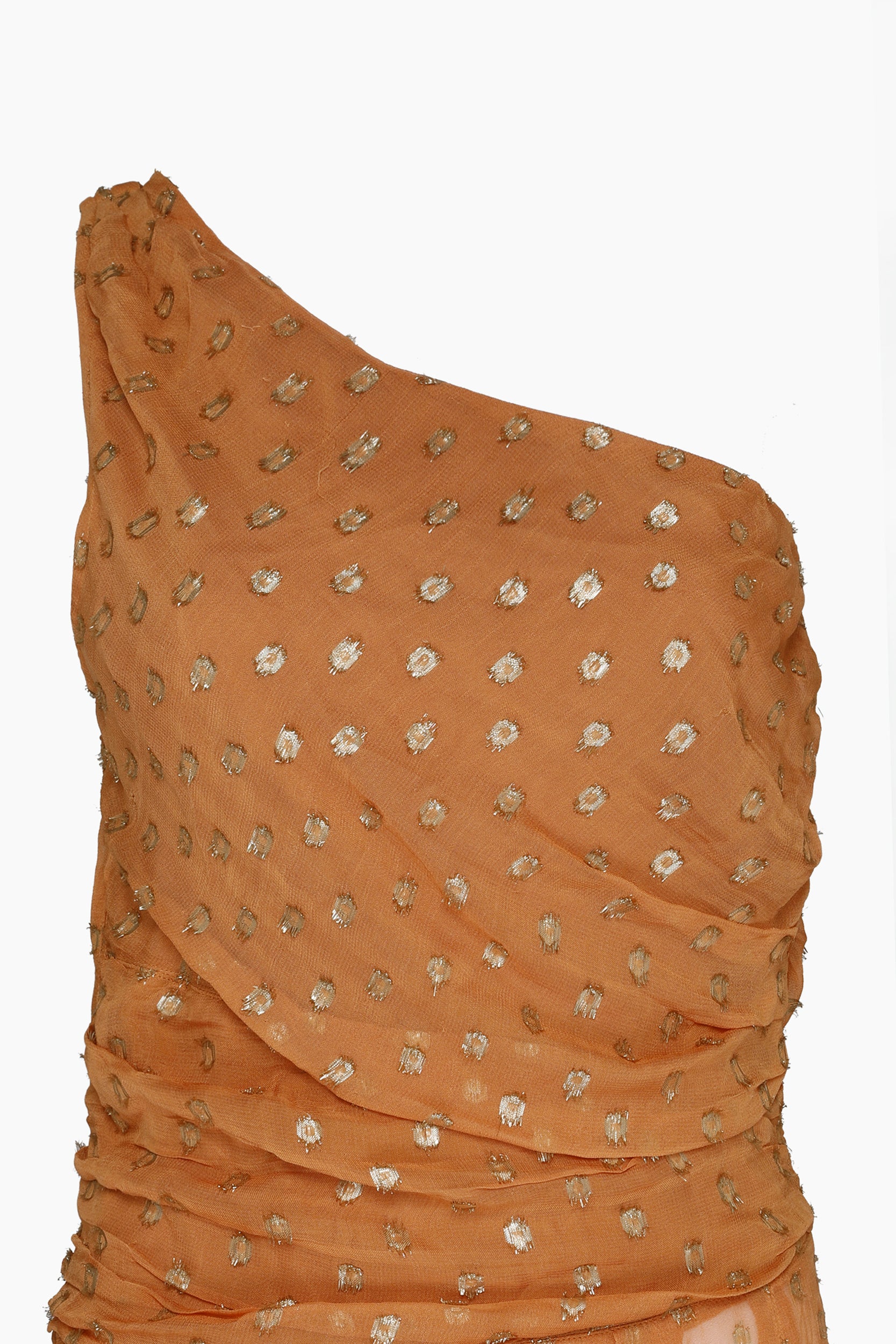 Twinset Ein-Schulter-Kleid Siena Hell