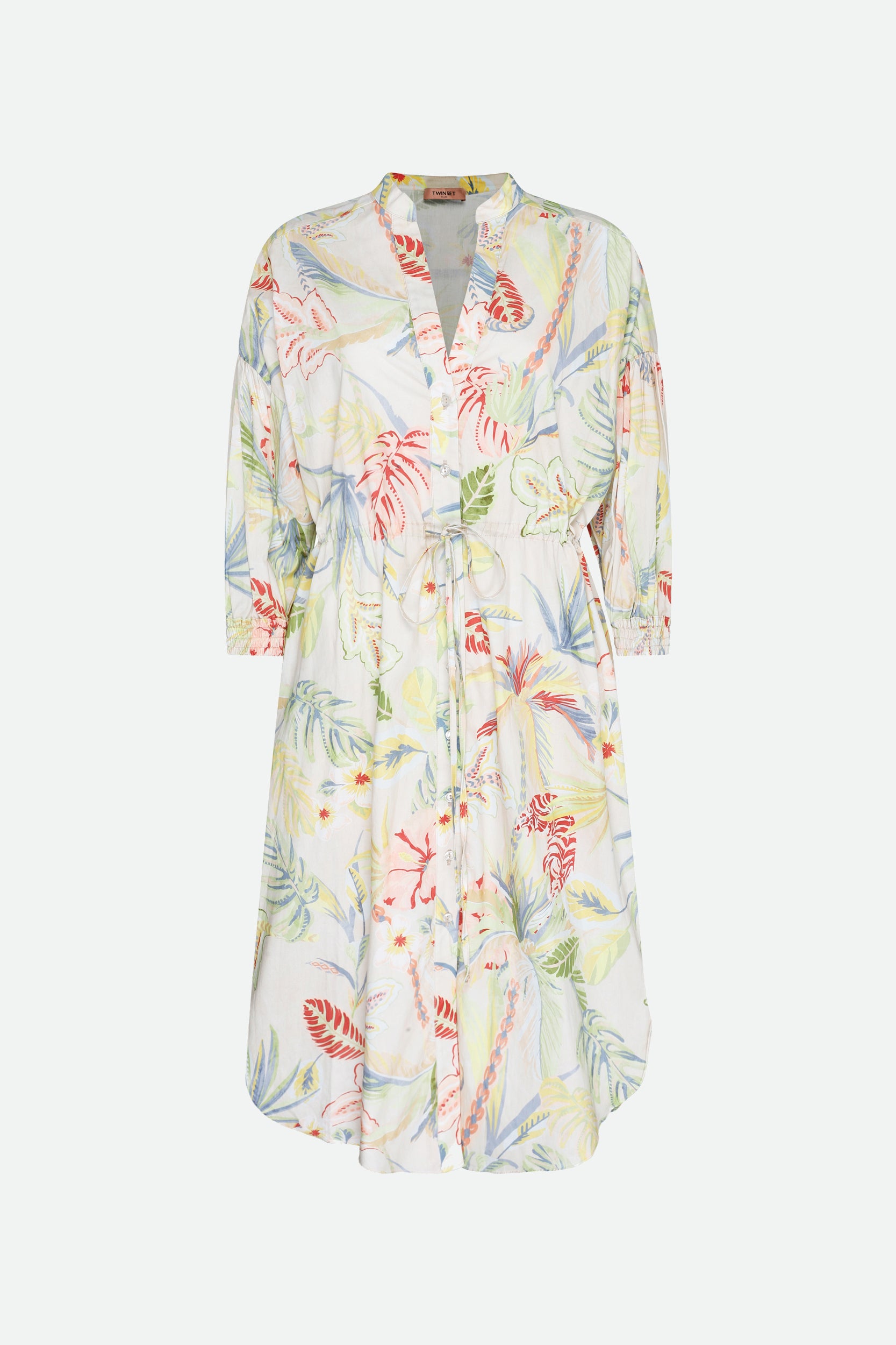 Twinset Kleid Chemisier Floral