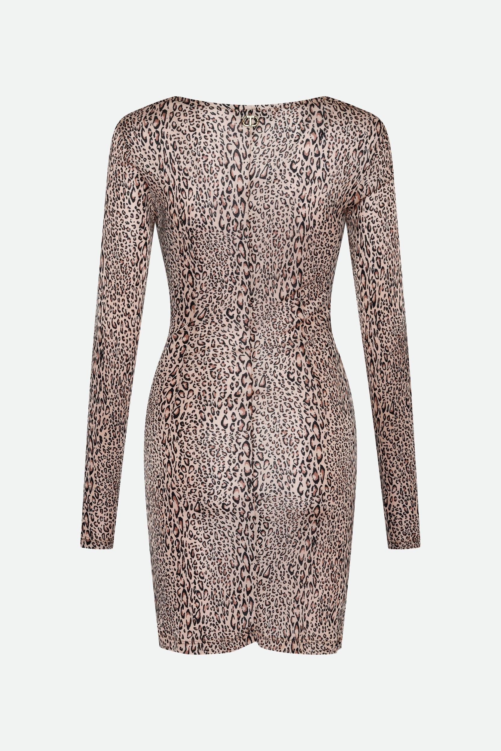 Twinset Mini-Kleid Animalier-Druck