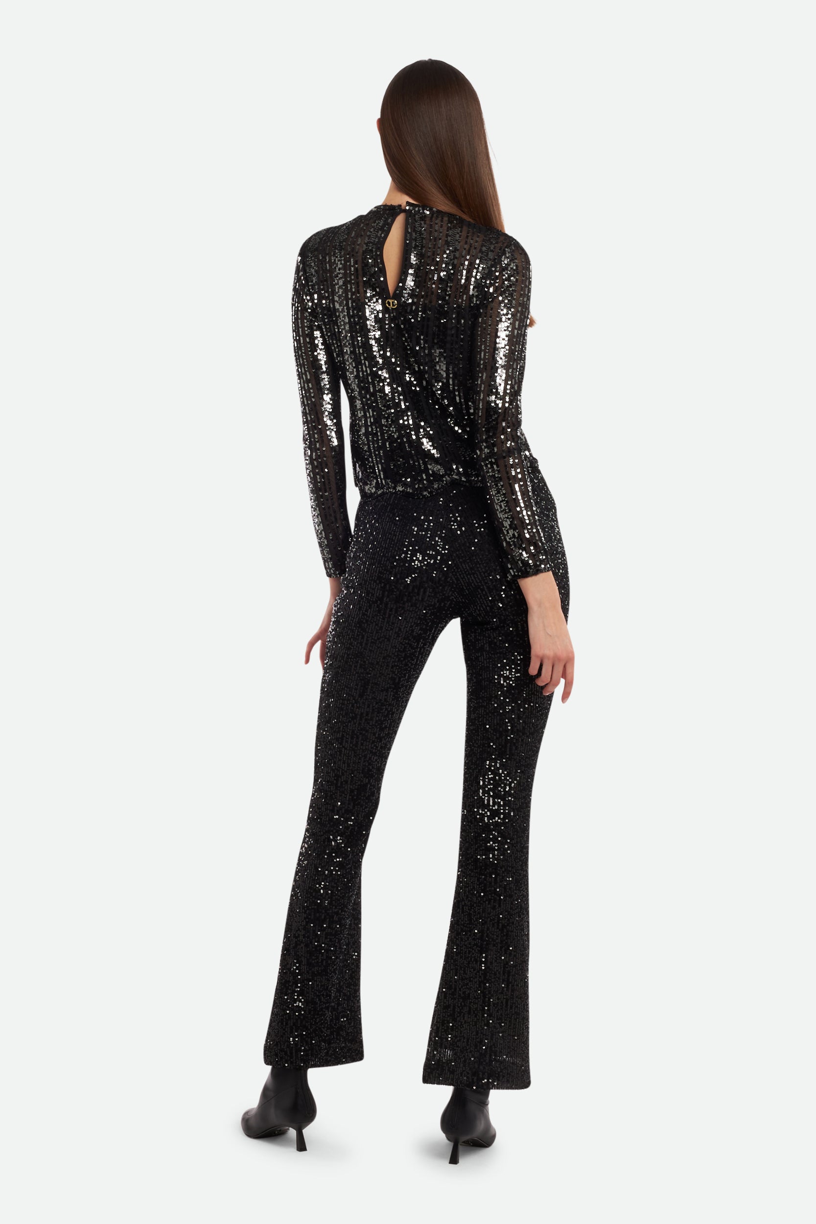 Twinset Bluse Schwarz Nigh of Light