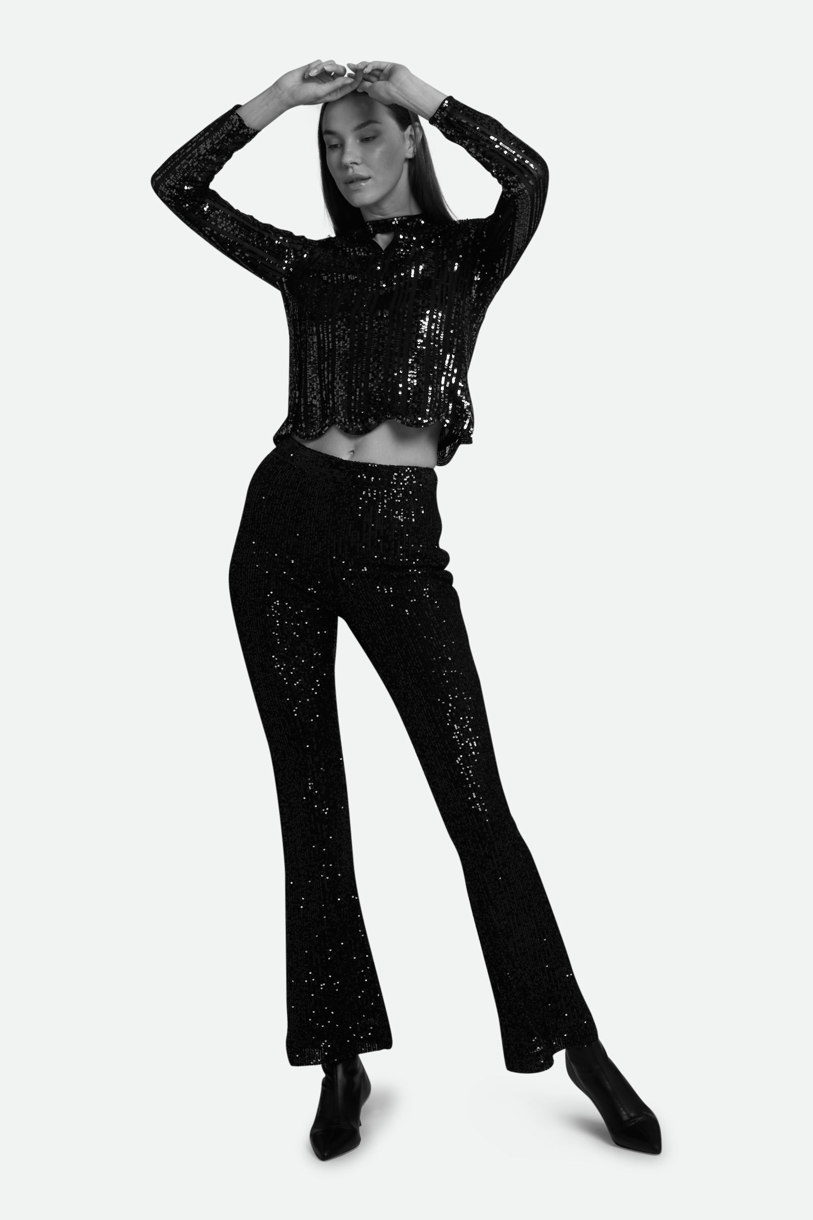 Twinset Bluse Schwarz Nigh of Light