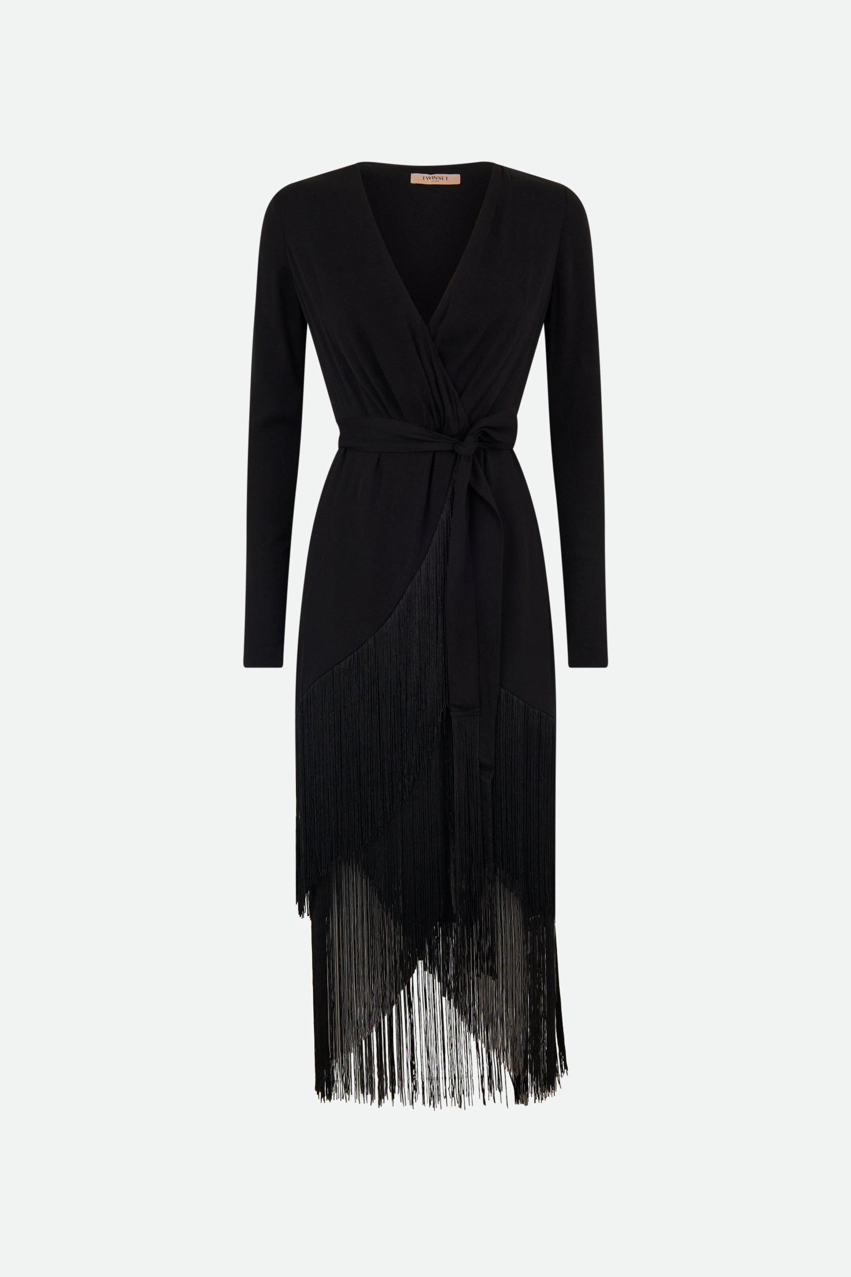 Twinset Langes Schwarz Kleid