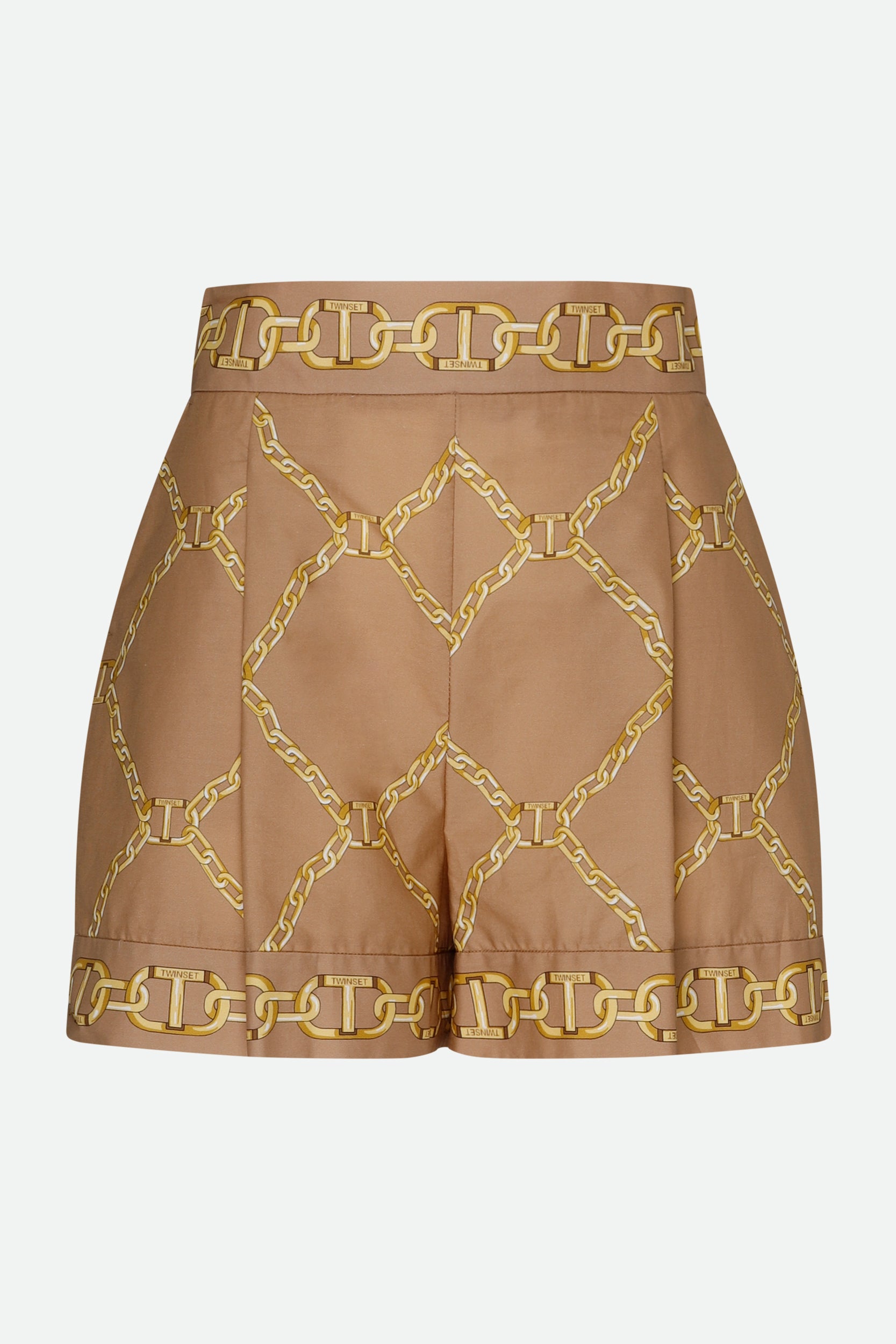 Twinset Logoshorts Braun
