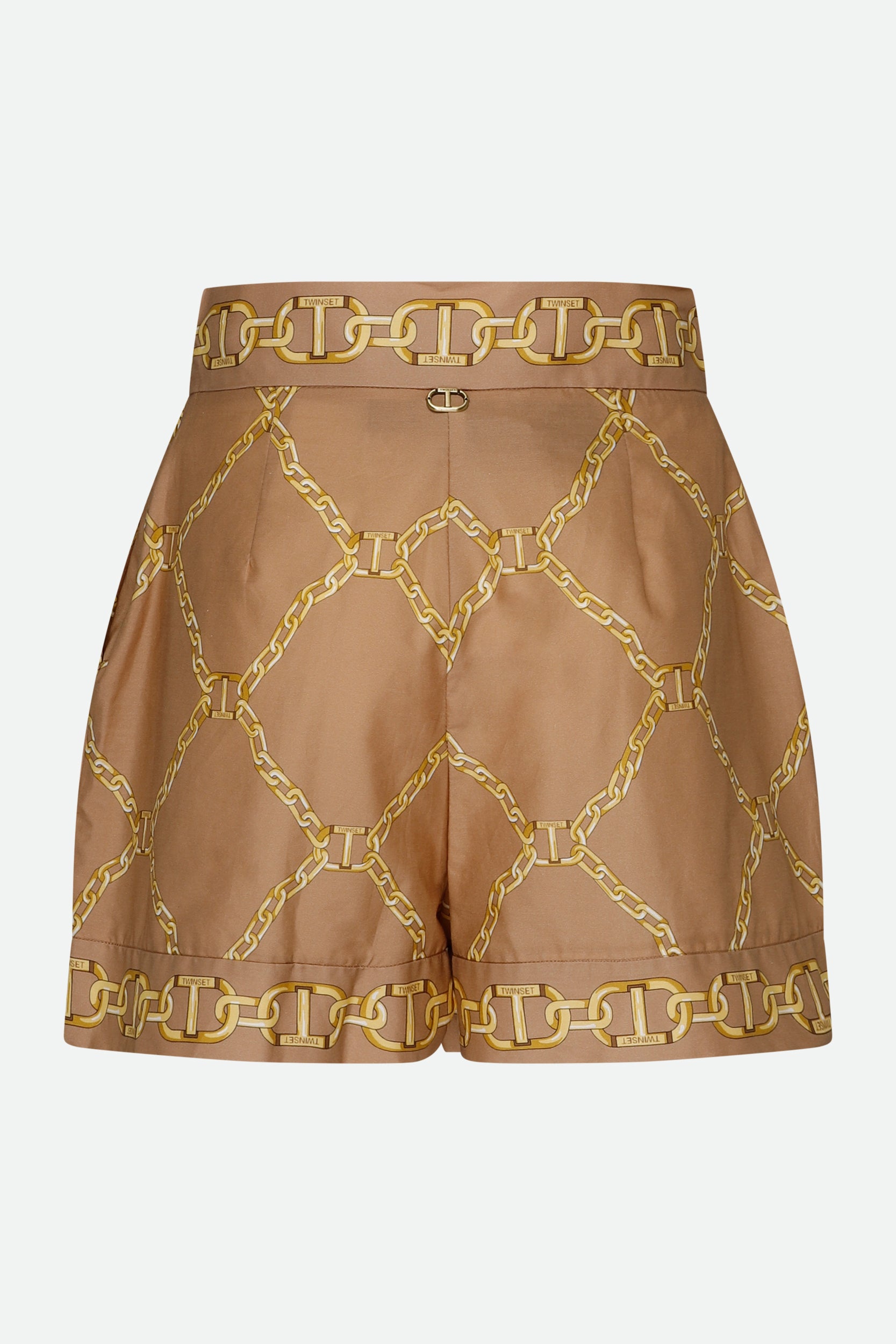 Twinset Logoshorts Braun