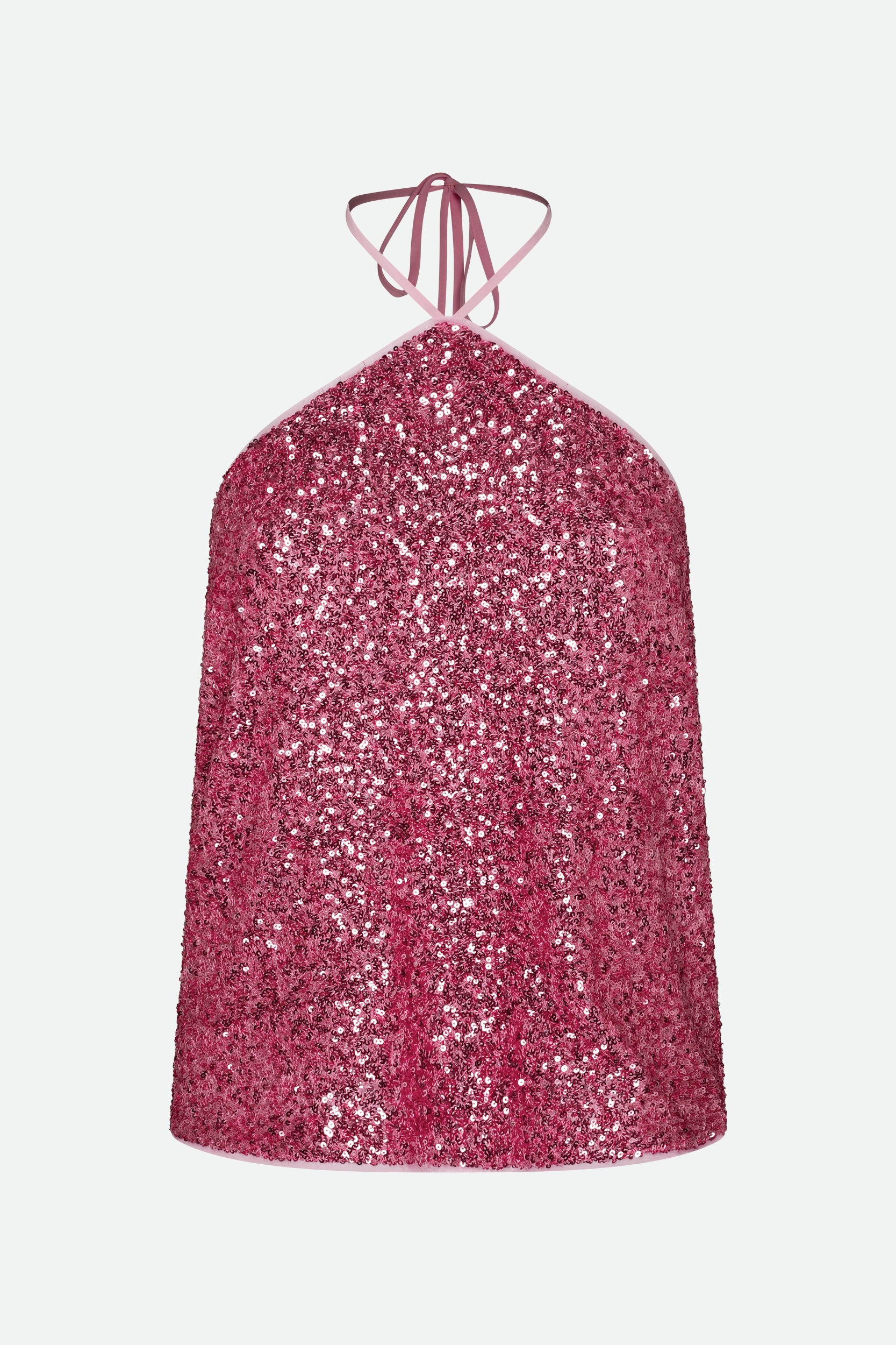Twinset Top Pailletten Rose