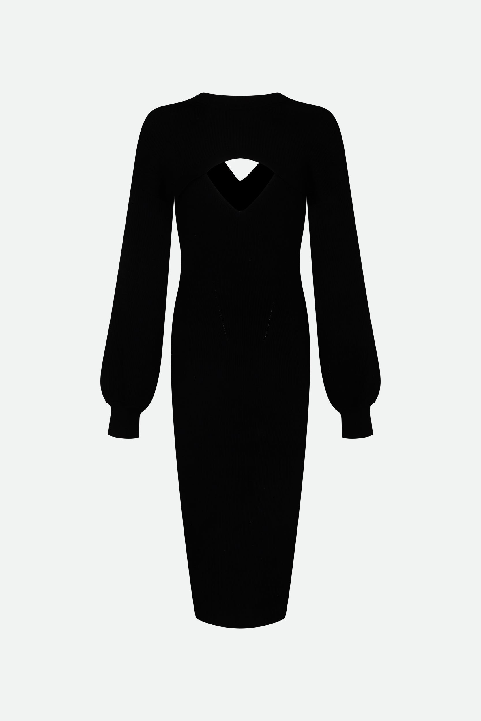 Twinset Kleid und Bolero Schwarz