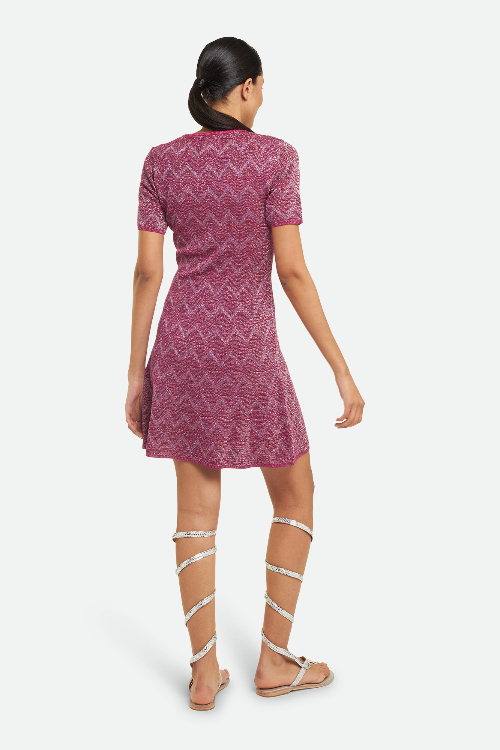 M Missoni Lila Kleid