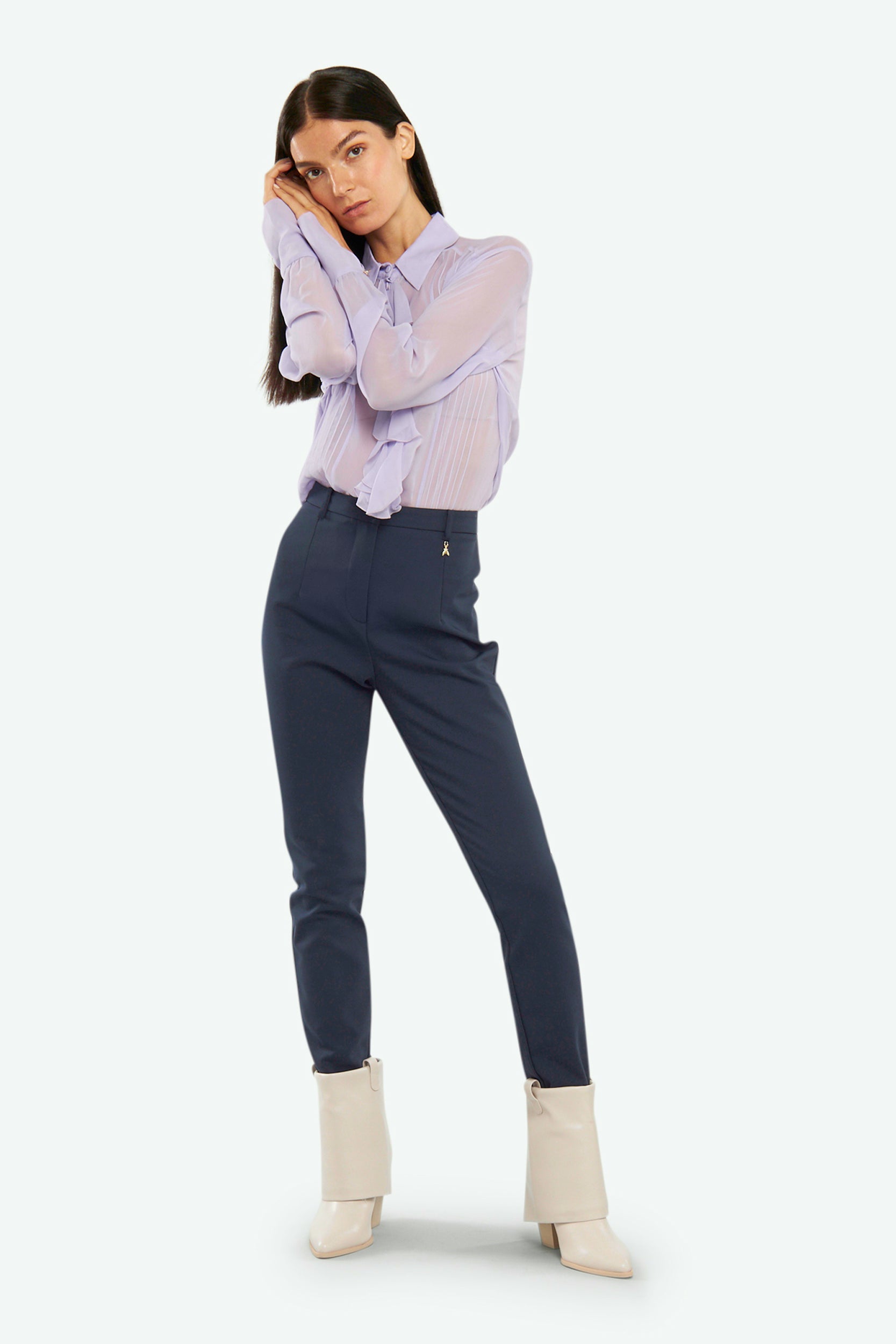 Patrizia Pepe Blau Hose