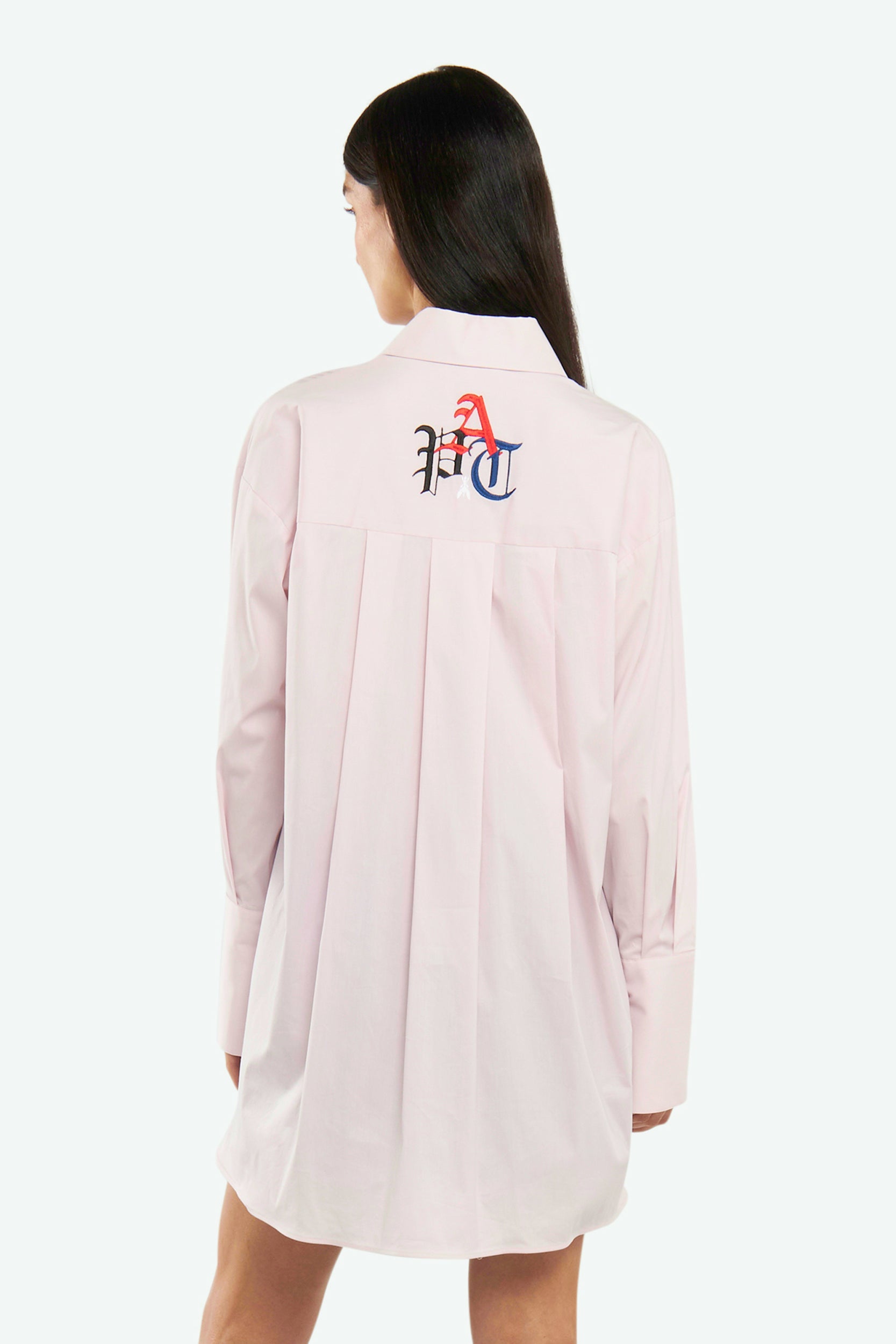 Patrizia Pepe Rose Oversize-Hemd