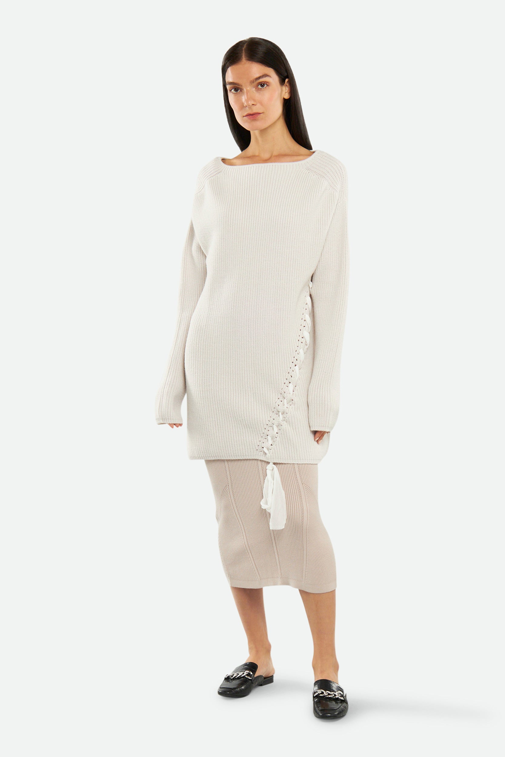 Patrizia Pepe über Beige Pullover