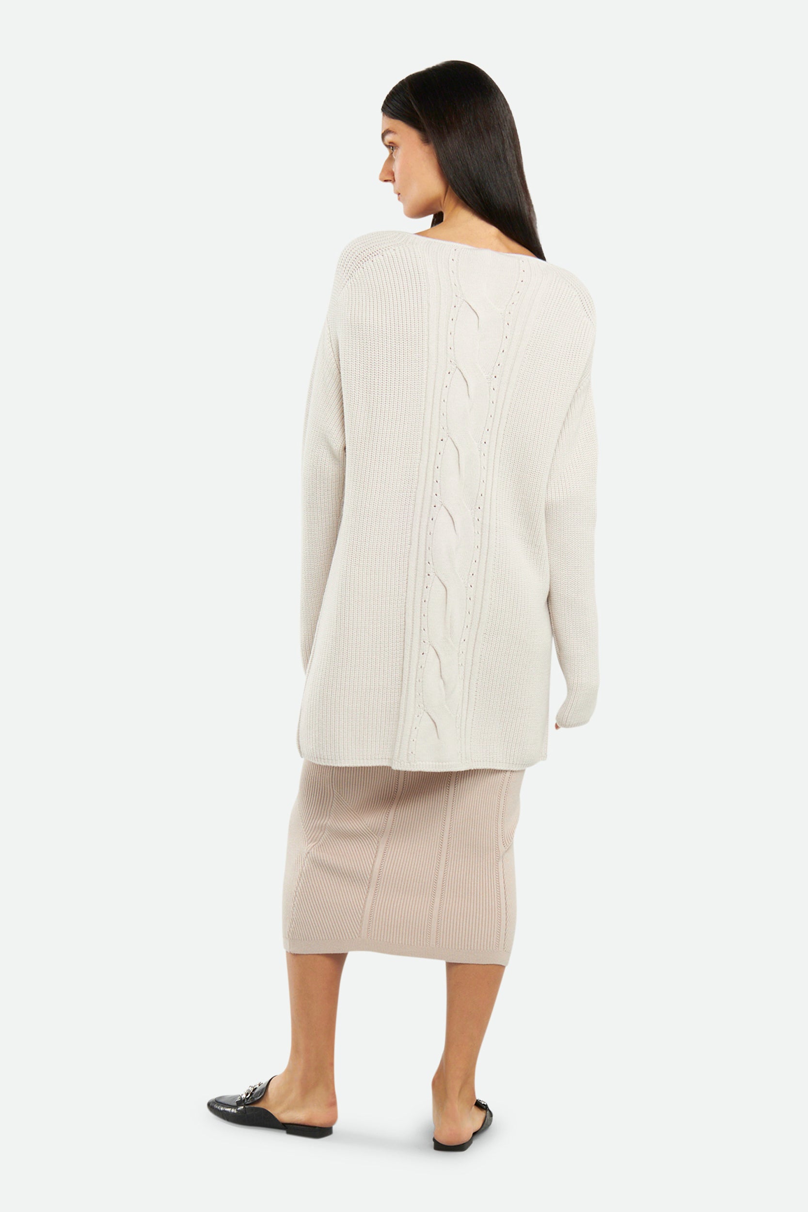 Patrizia Pepe über Beige Pullover