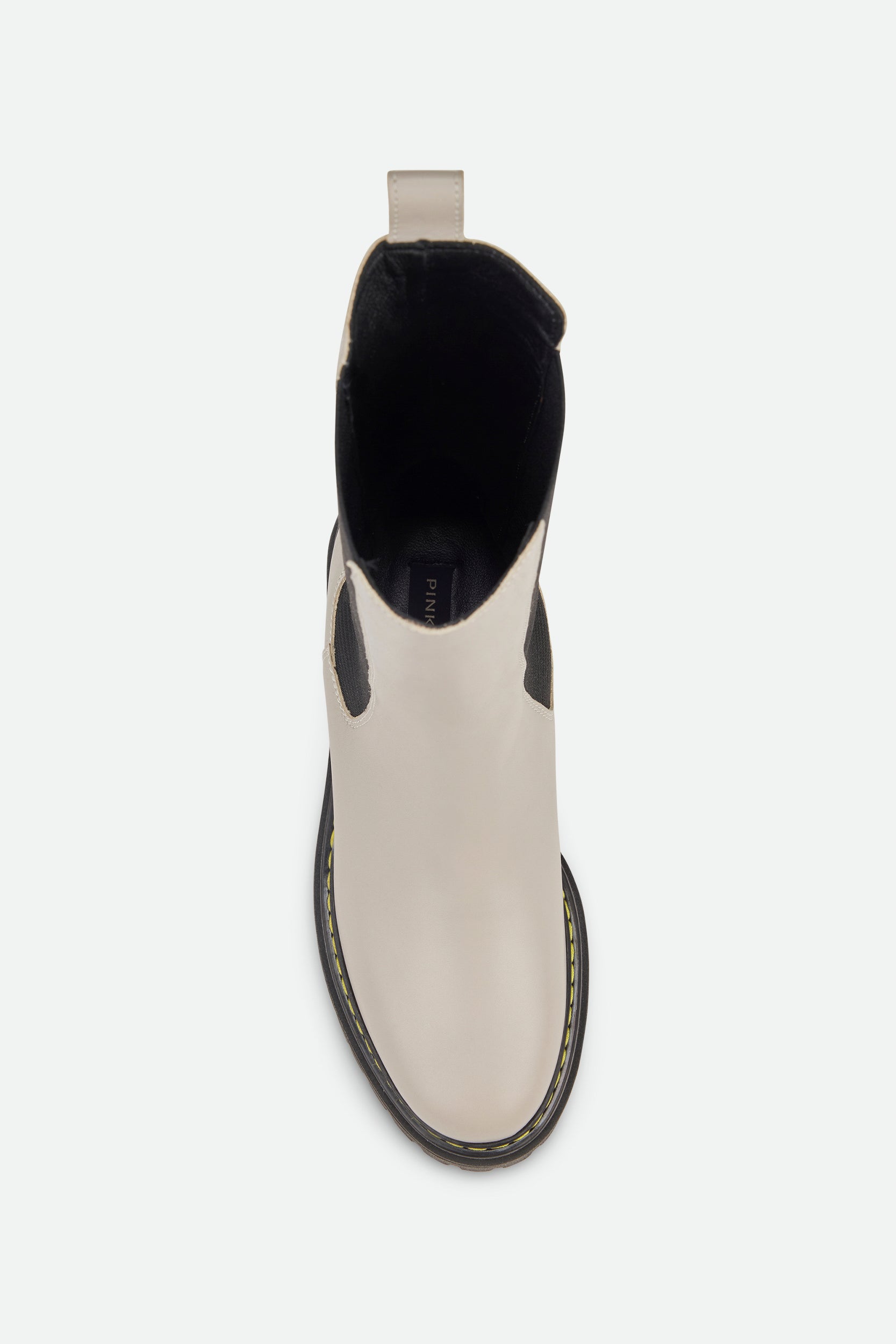 Pinko Beige hoher Stiefel
