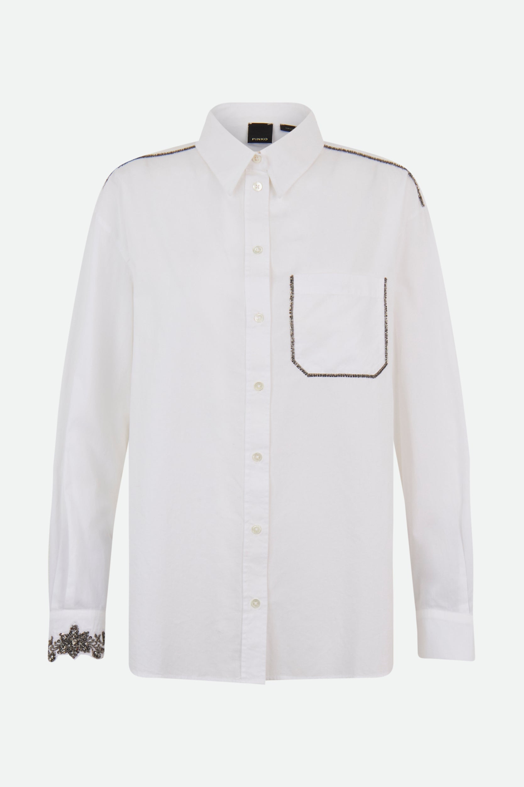 Pinko Weiße Hemd