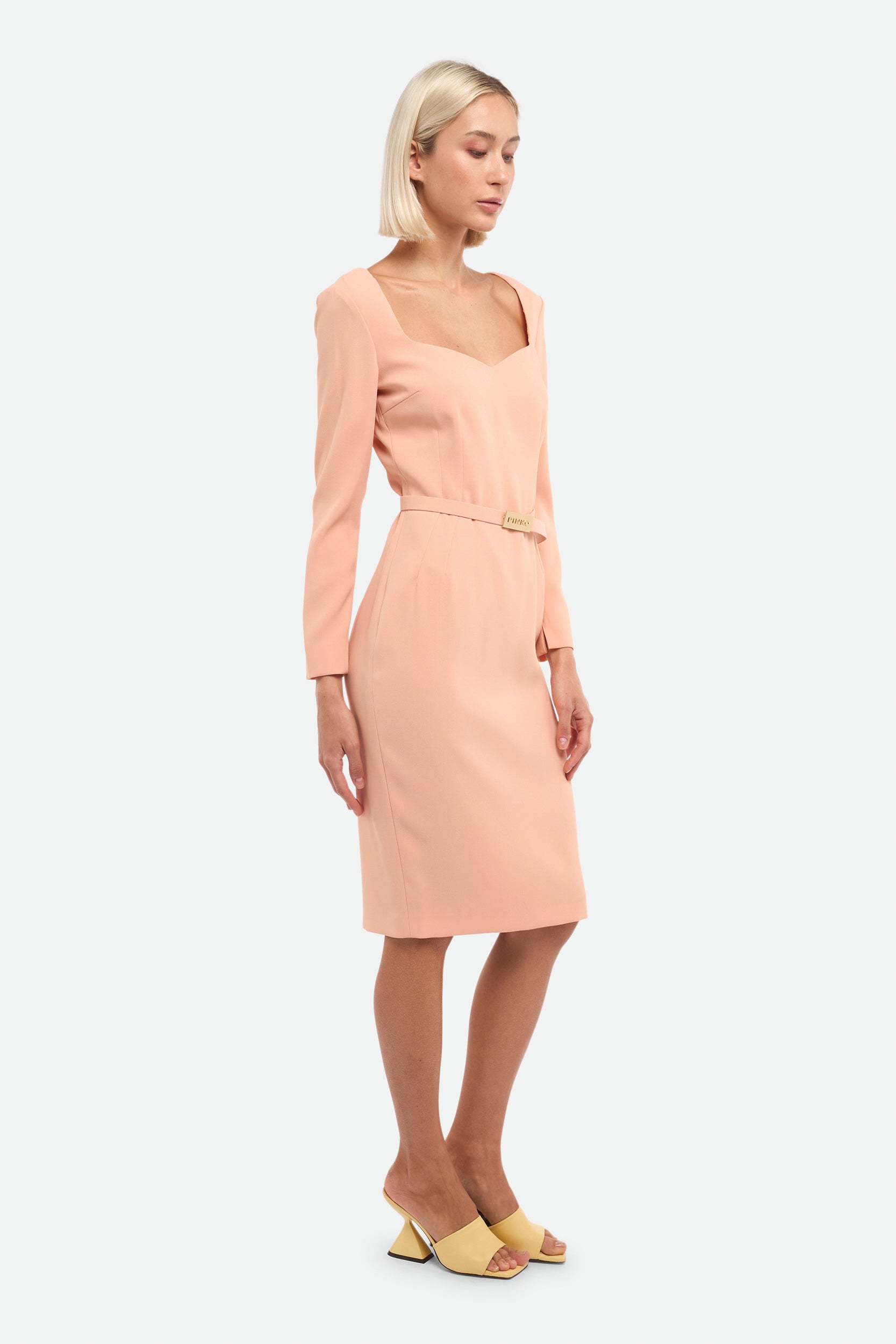 Pinko Rose Midikleid