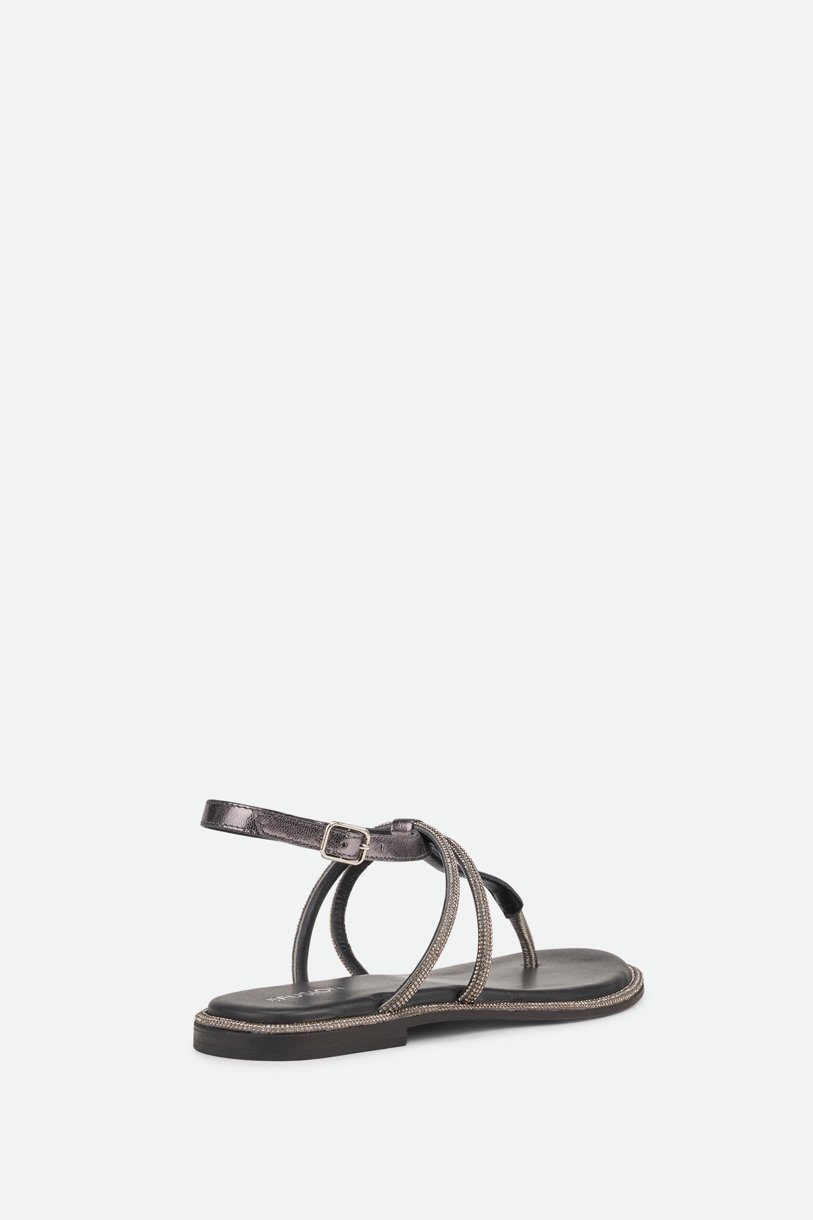 CB Fusion Sandale mit Schwarz Strasssteinen