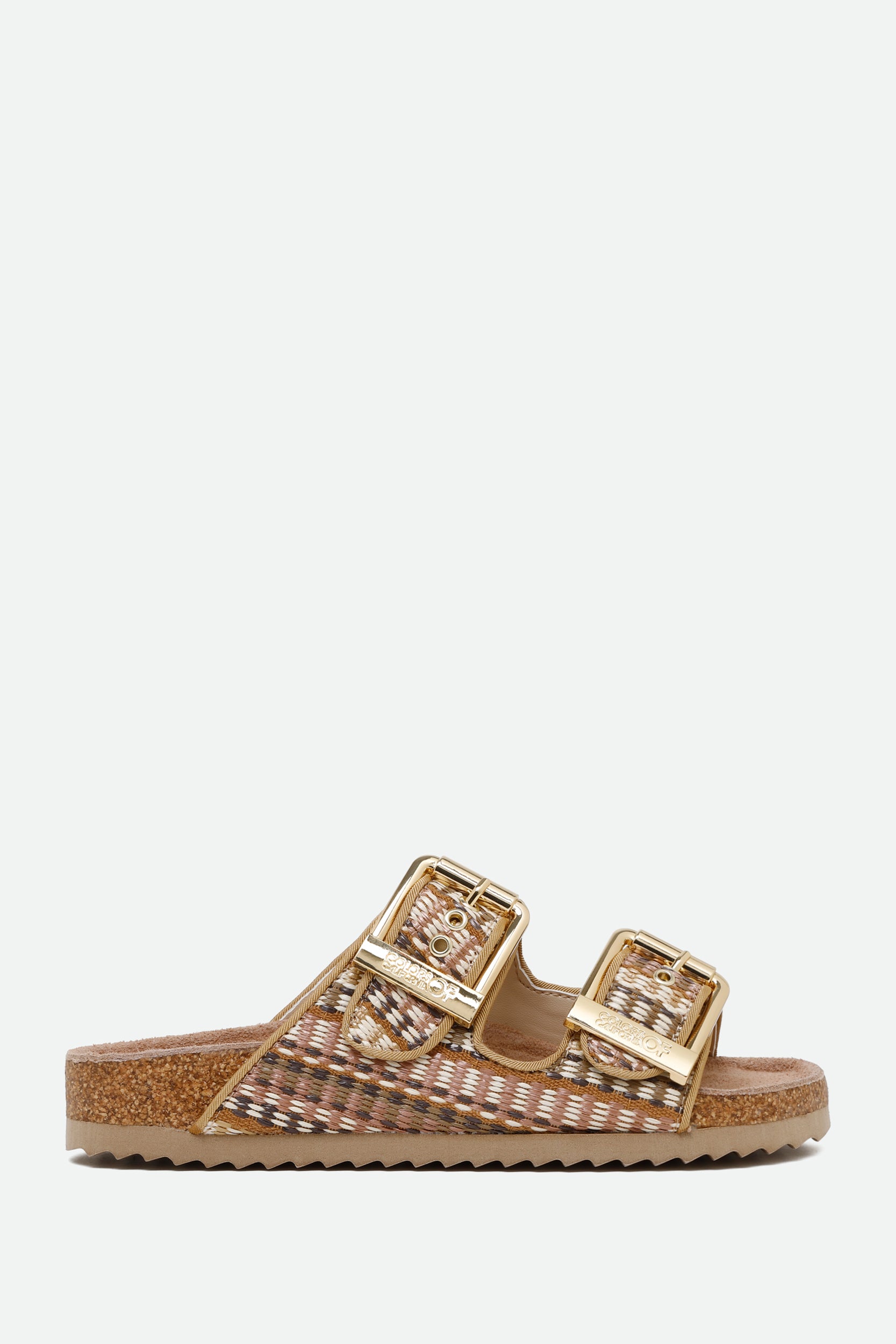 Colors of California Sandalo Rafia Multicolor