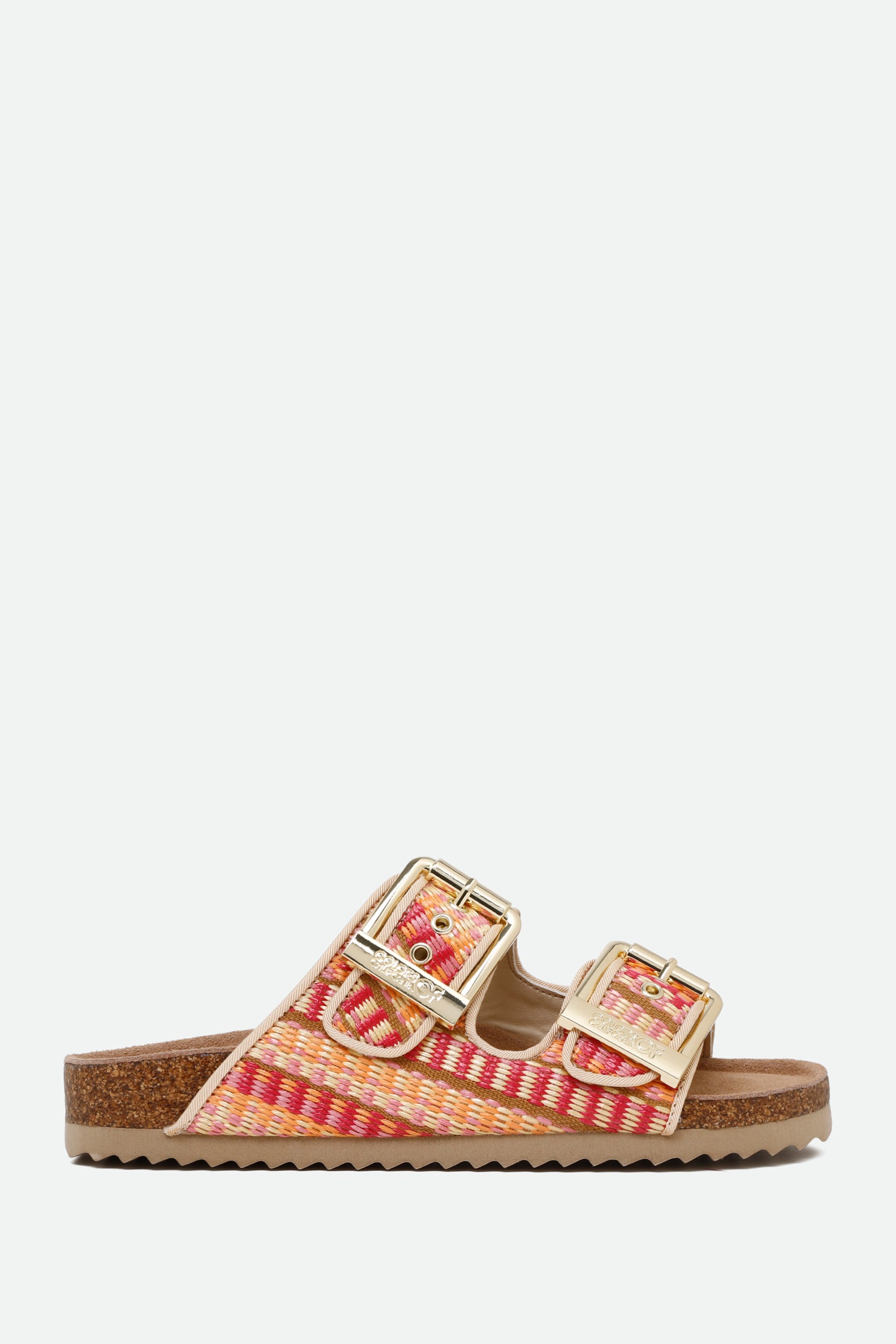 Colors of California Sandalo Rafia Multicolor