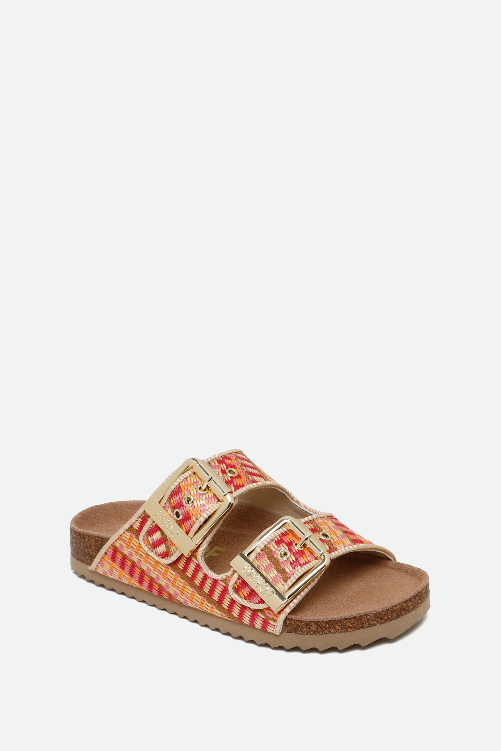 Colors of California Sandalo Rafia Multicolor
