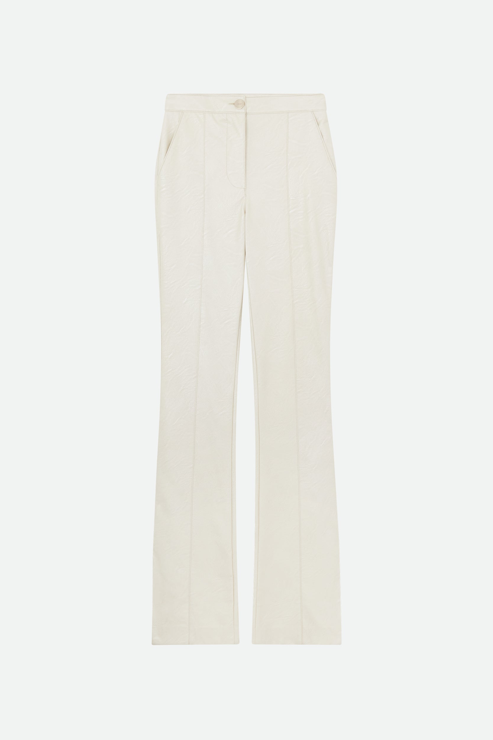 Weiße Kunstlederhose Liu Jo