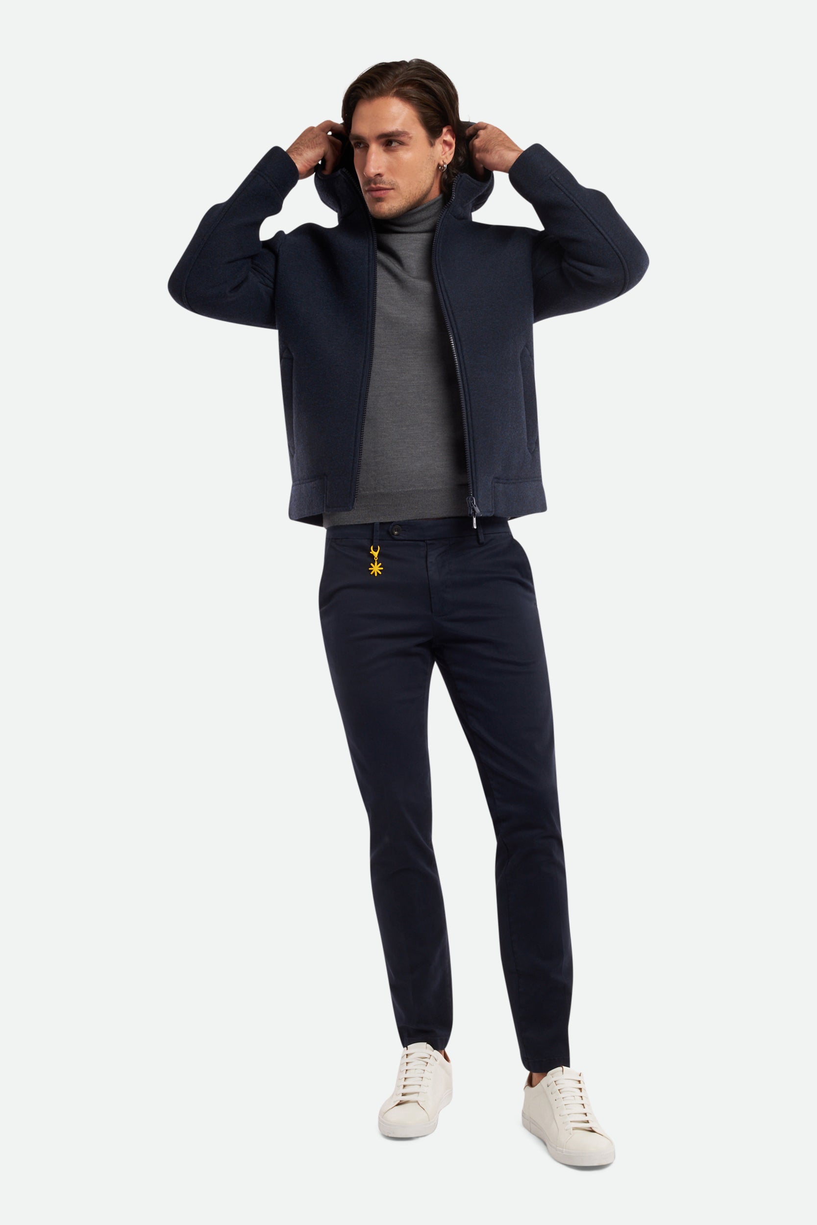 Blau Jacke Manuel Ritz