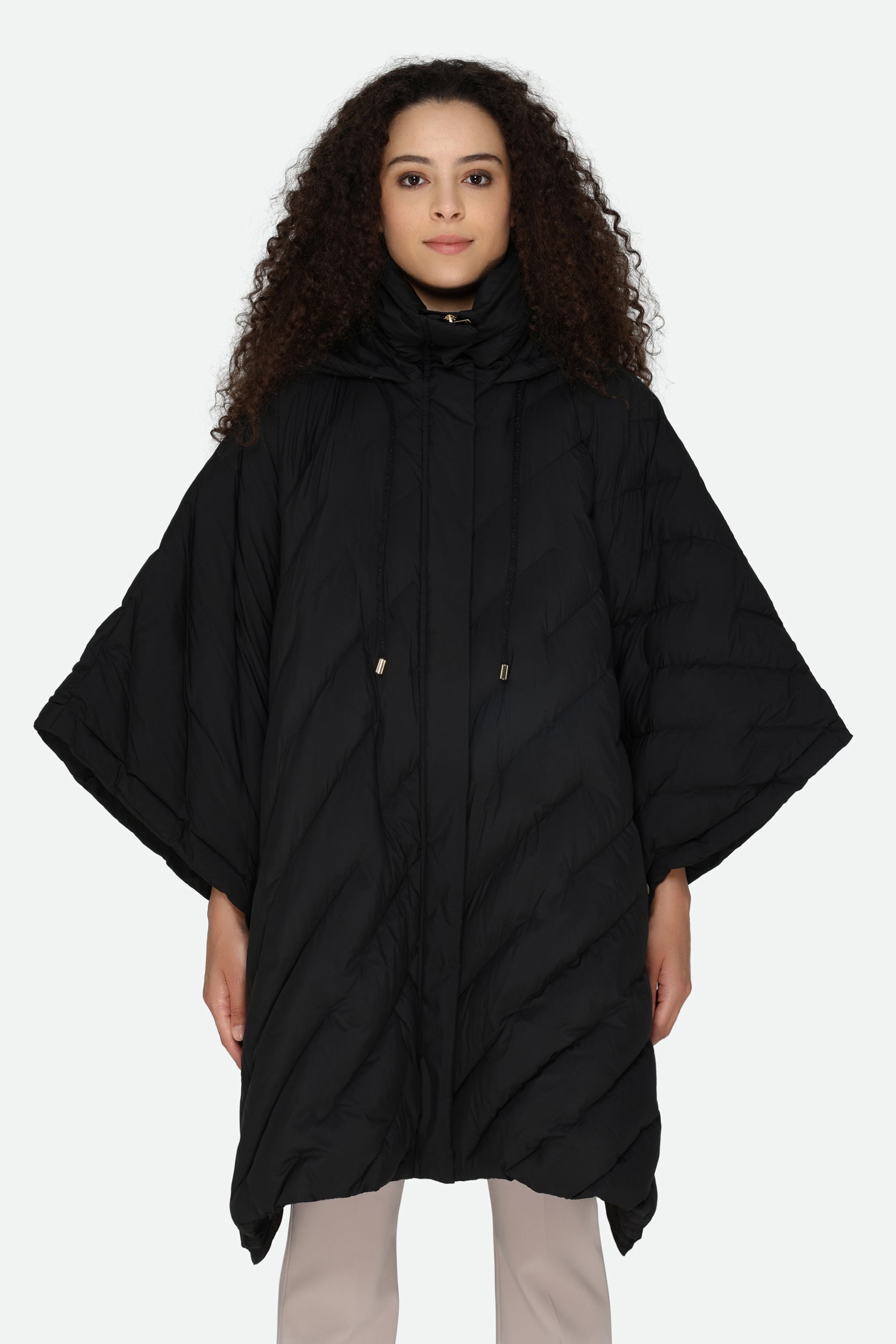 Pinko Schwarz Umhang