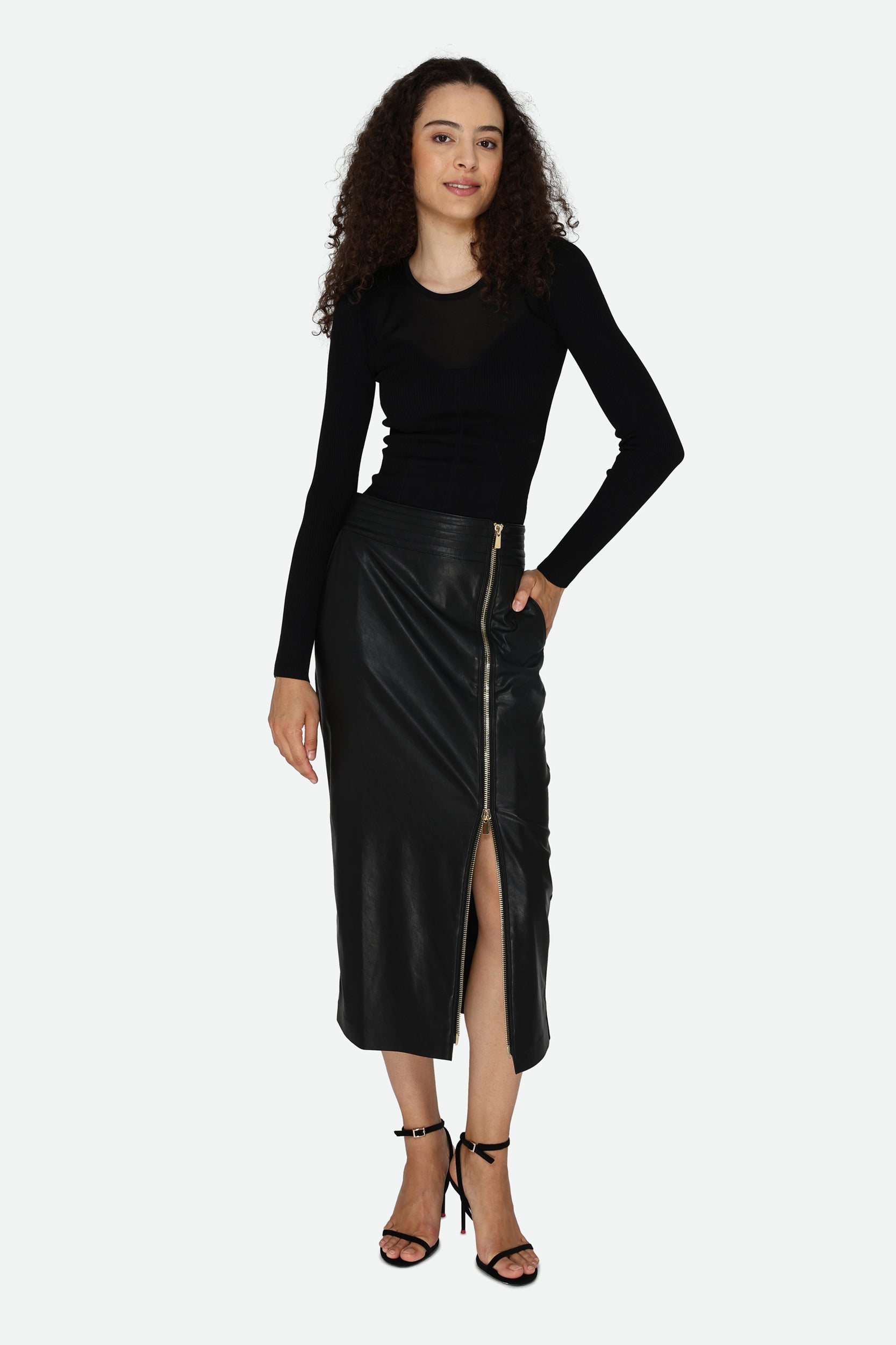 Pinko Schwarz Trikot