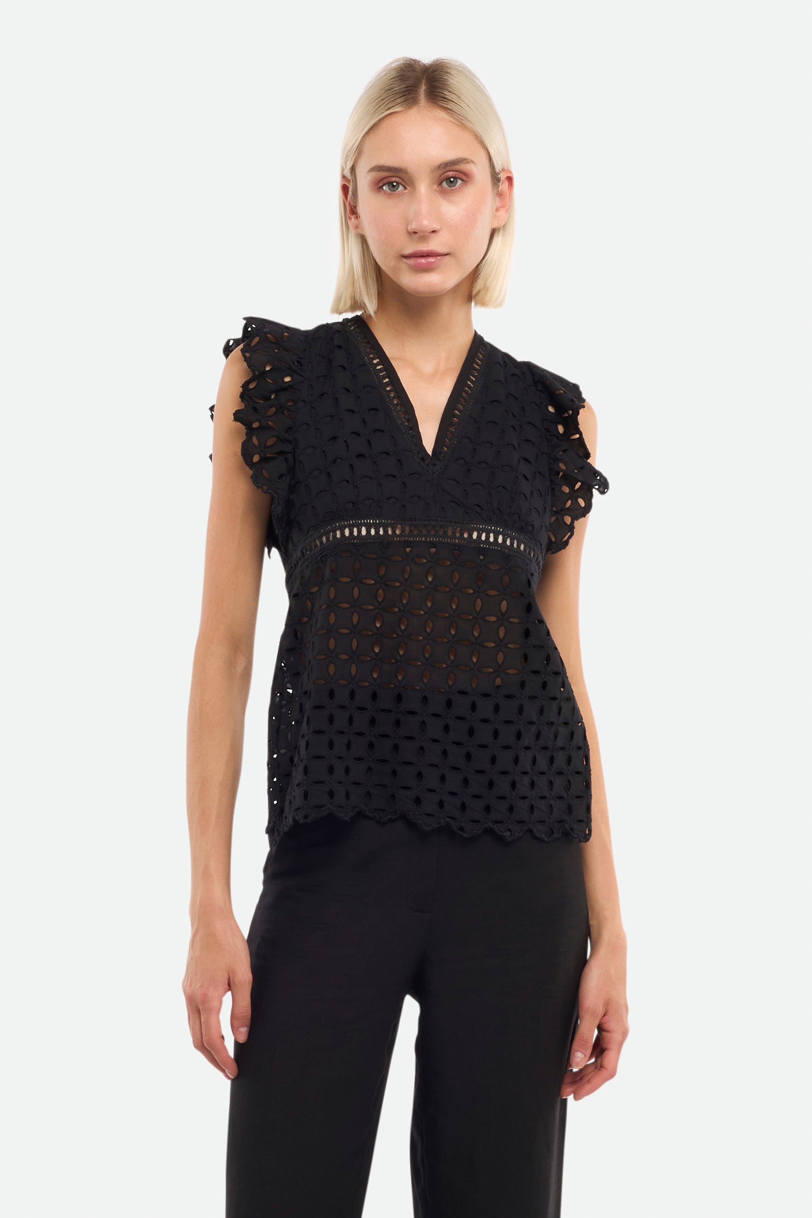 Pinko Schwarz Tanktop