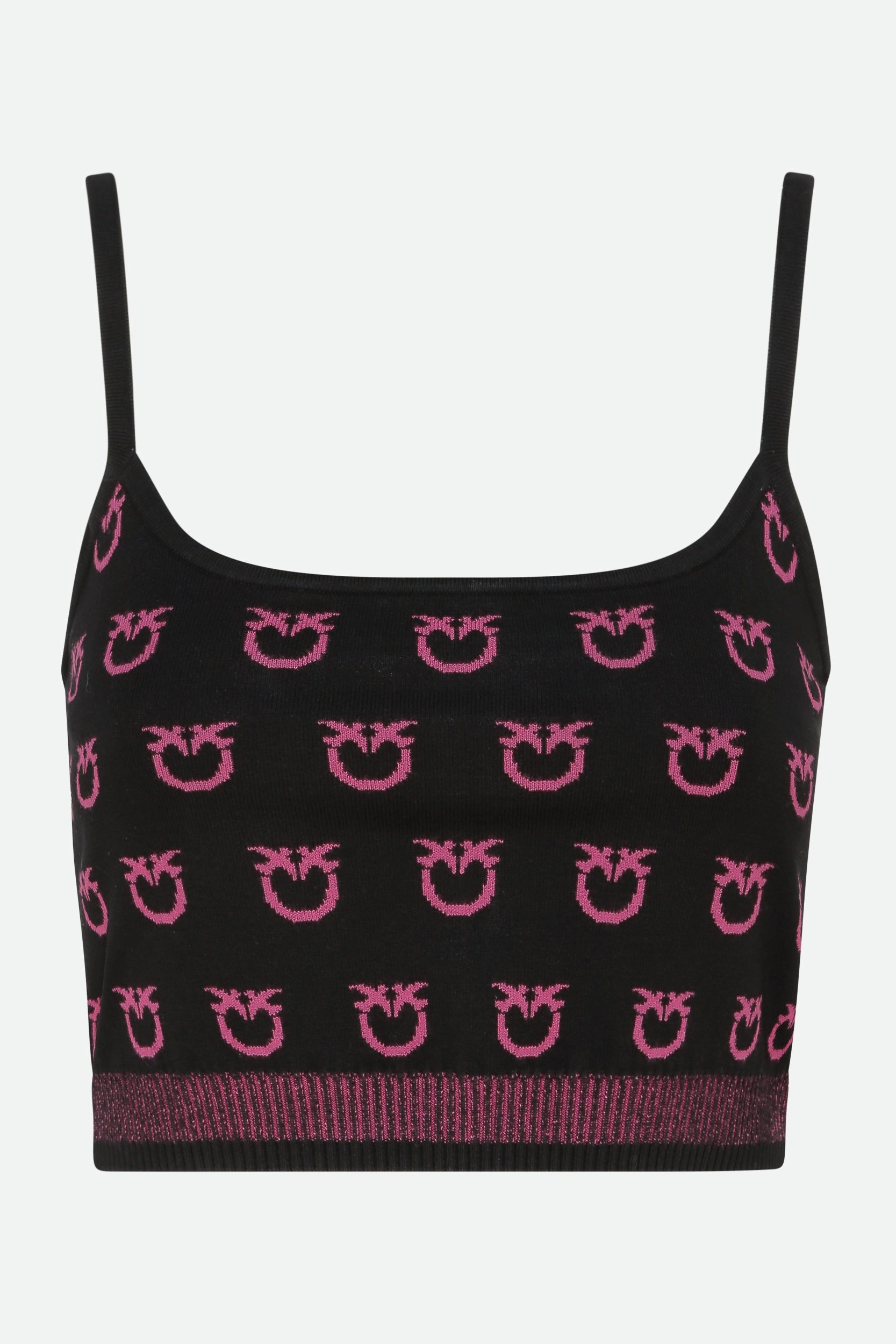 Pinko Schwarz Logo-Top