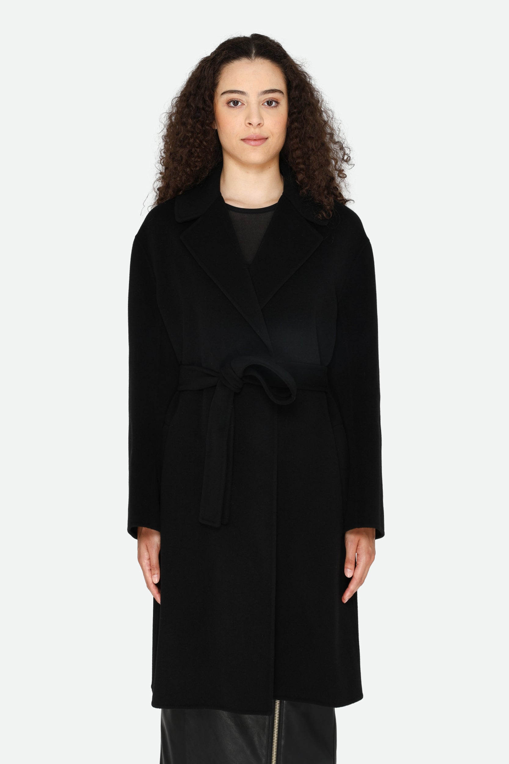 Pinko Schwarz Mantel