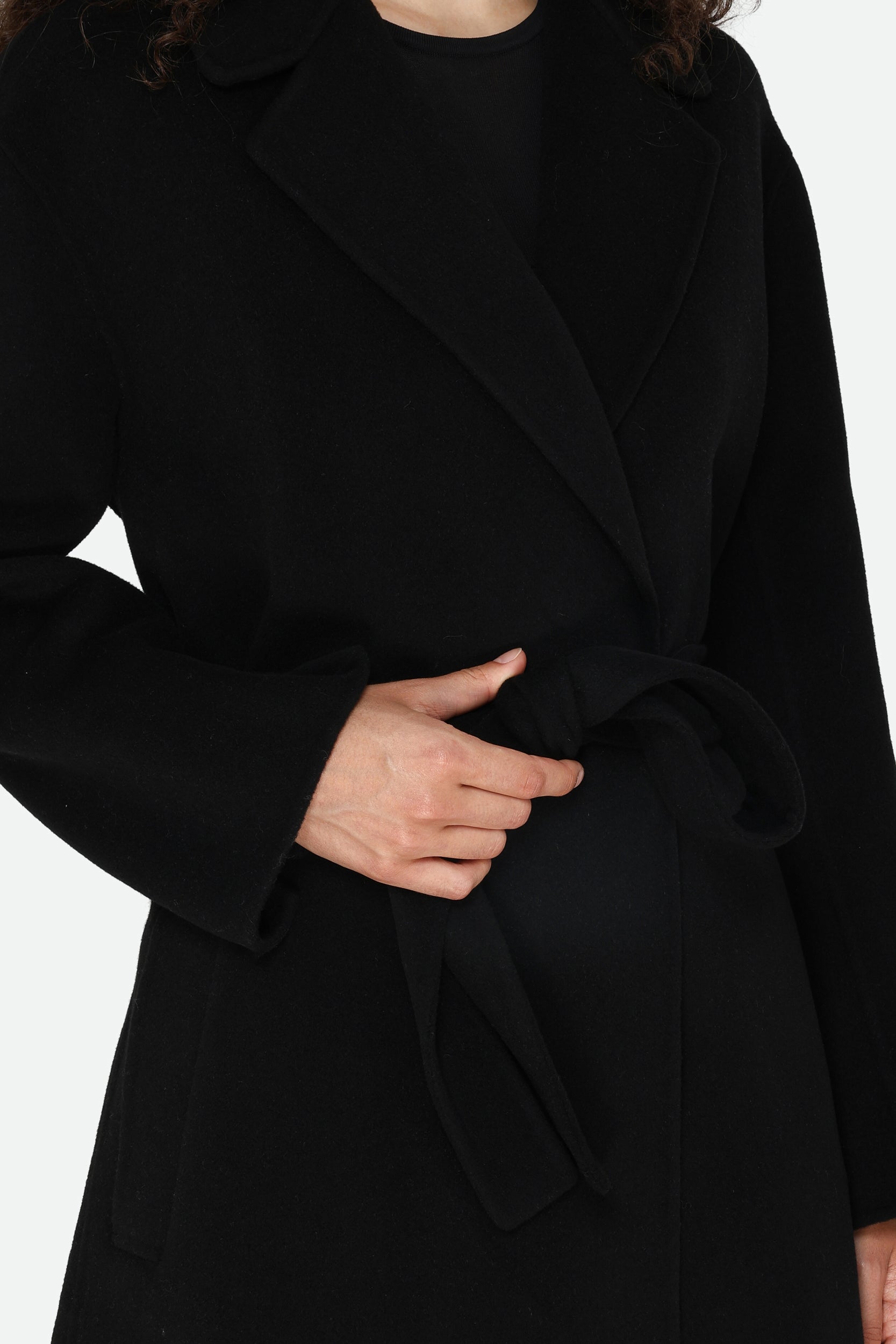 Pinko Schwarz Mantel