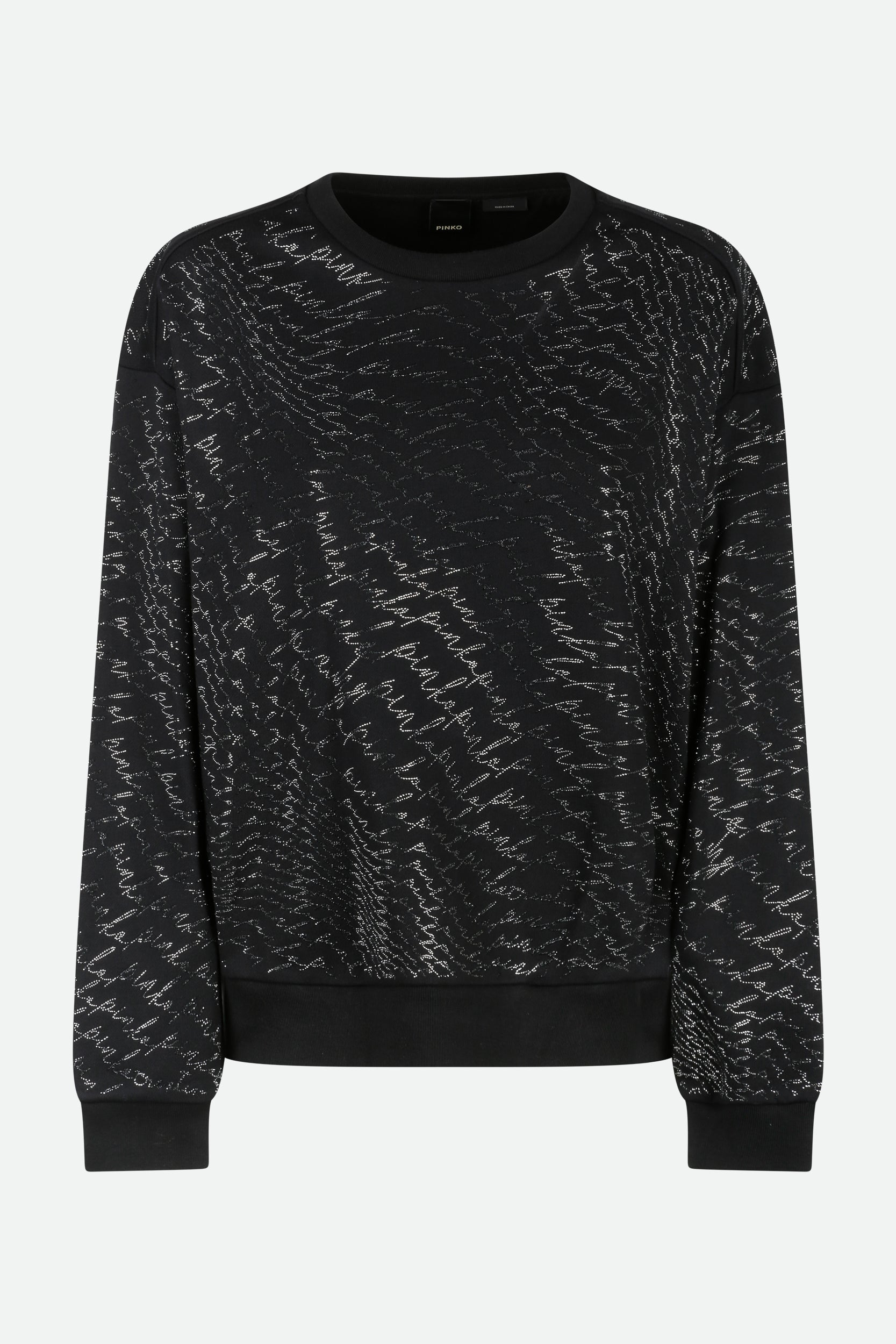 Pinko Schwarz Sweatshirt