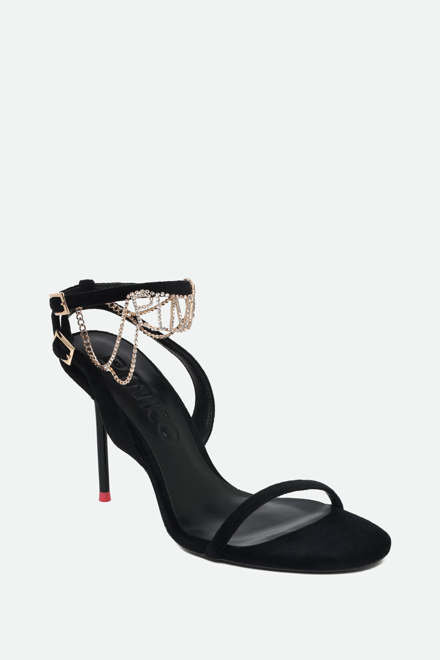 Pinko Schwarz Sandale
