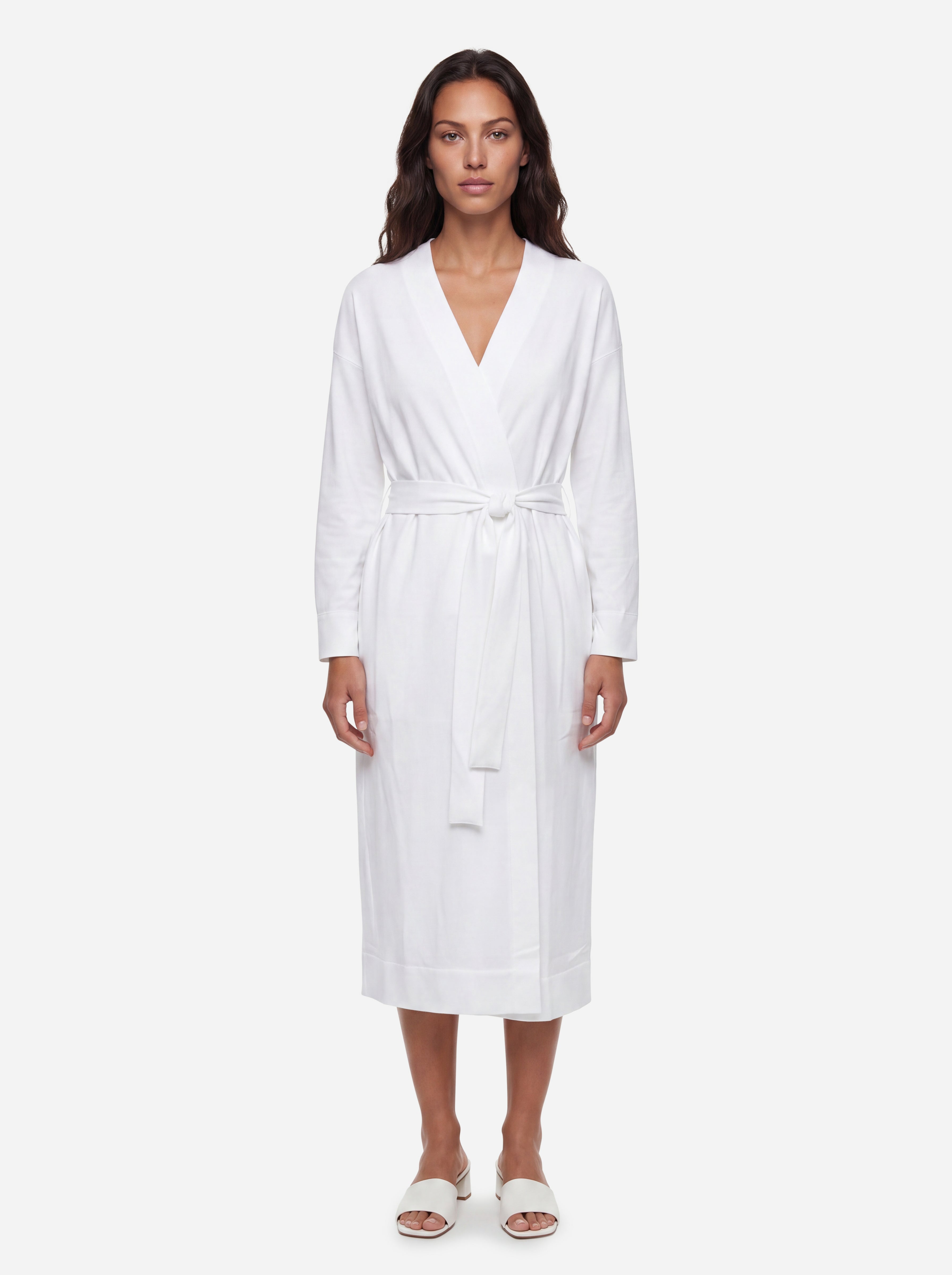 Fabiana Filippi Maxi Cardigan Bianco