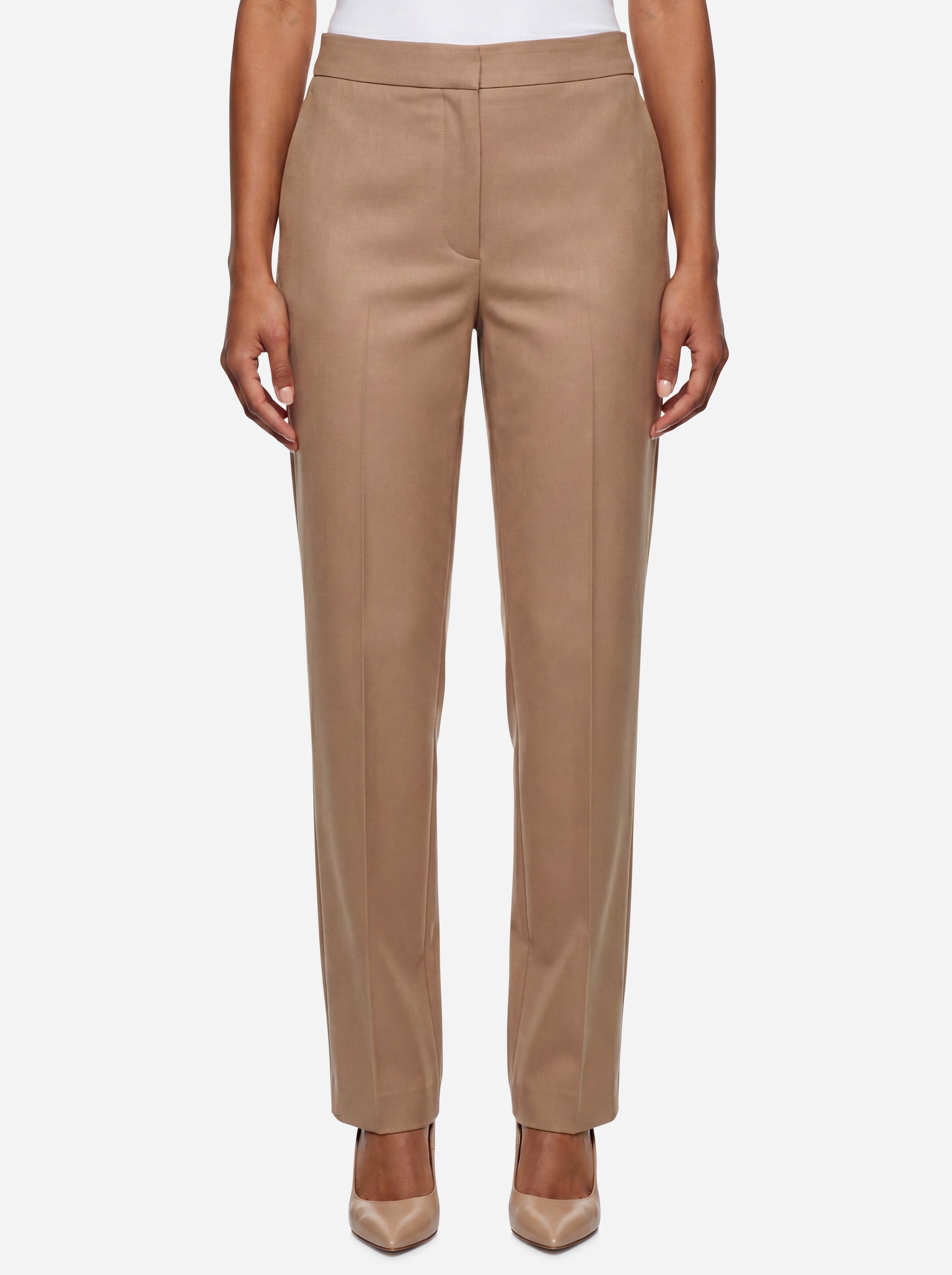 Fabiana Filippi Pantalone Classico Marrone