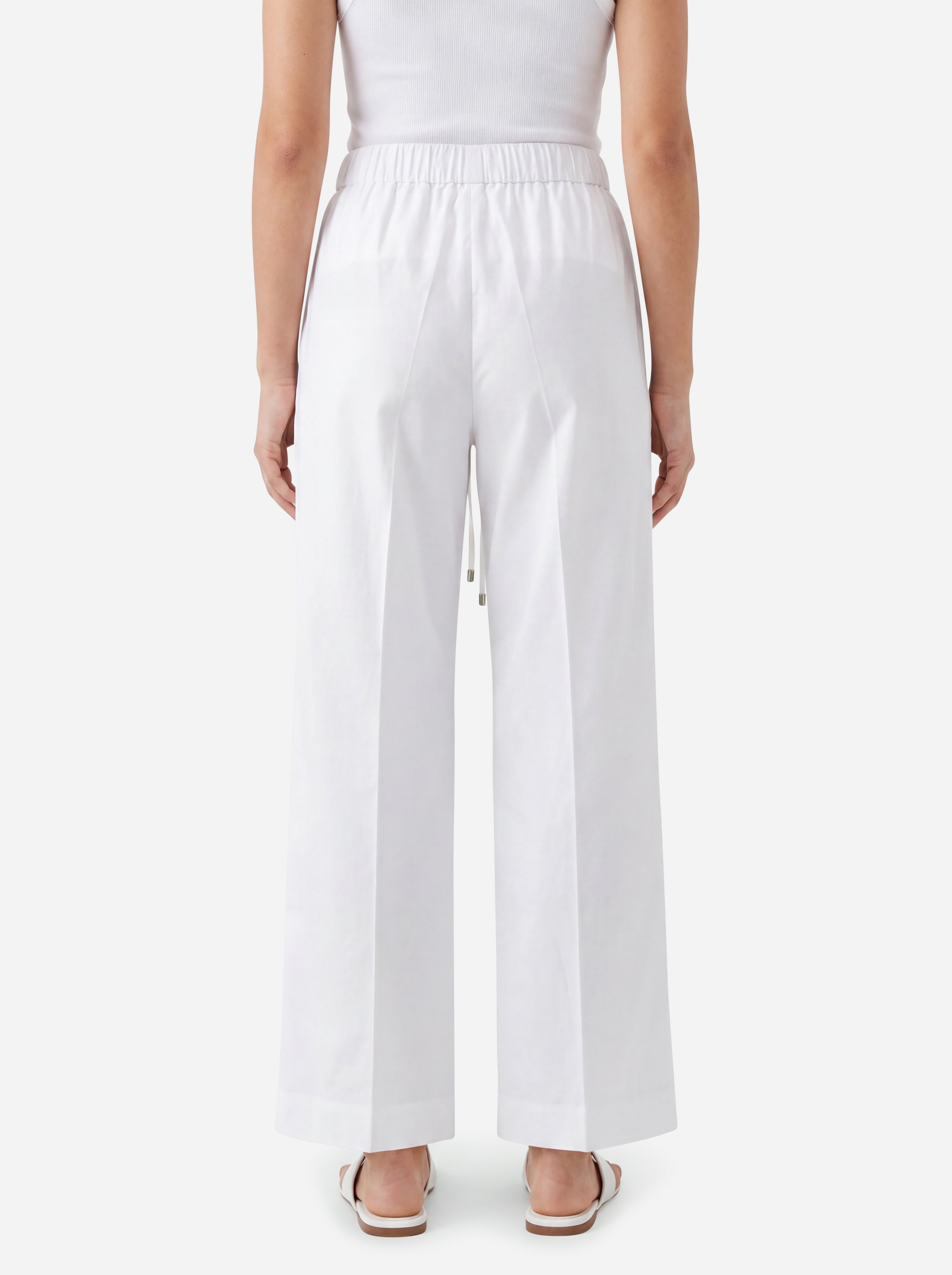 Fabiana Filippi Pantalone Bianco a Palazzo