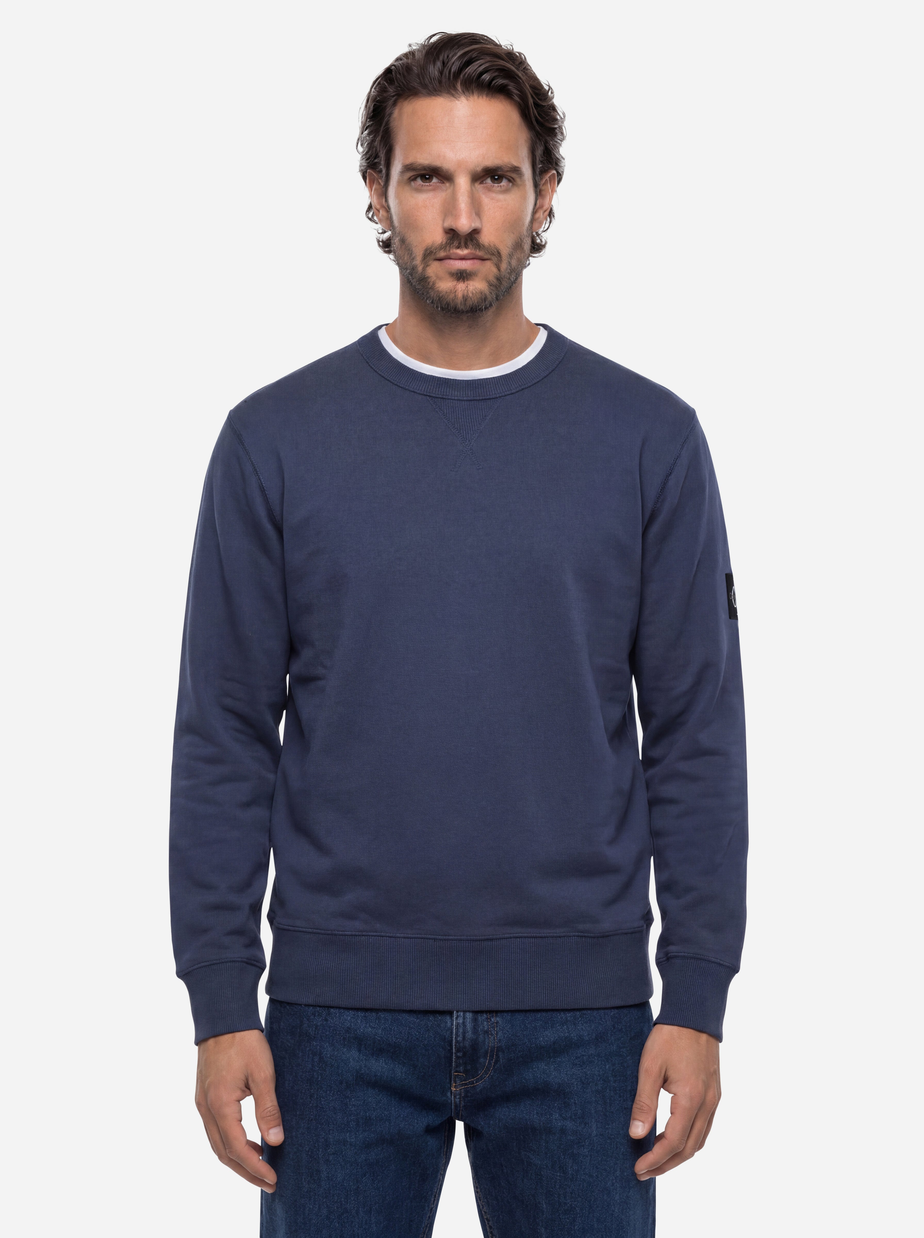 Calvin Klein Jeans Felpa Girocollo Basica