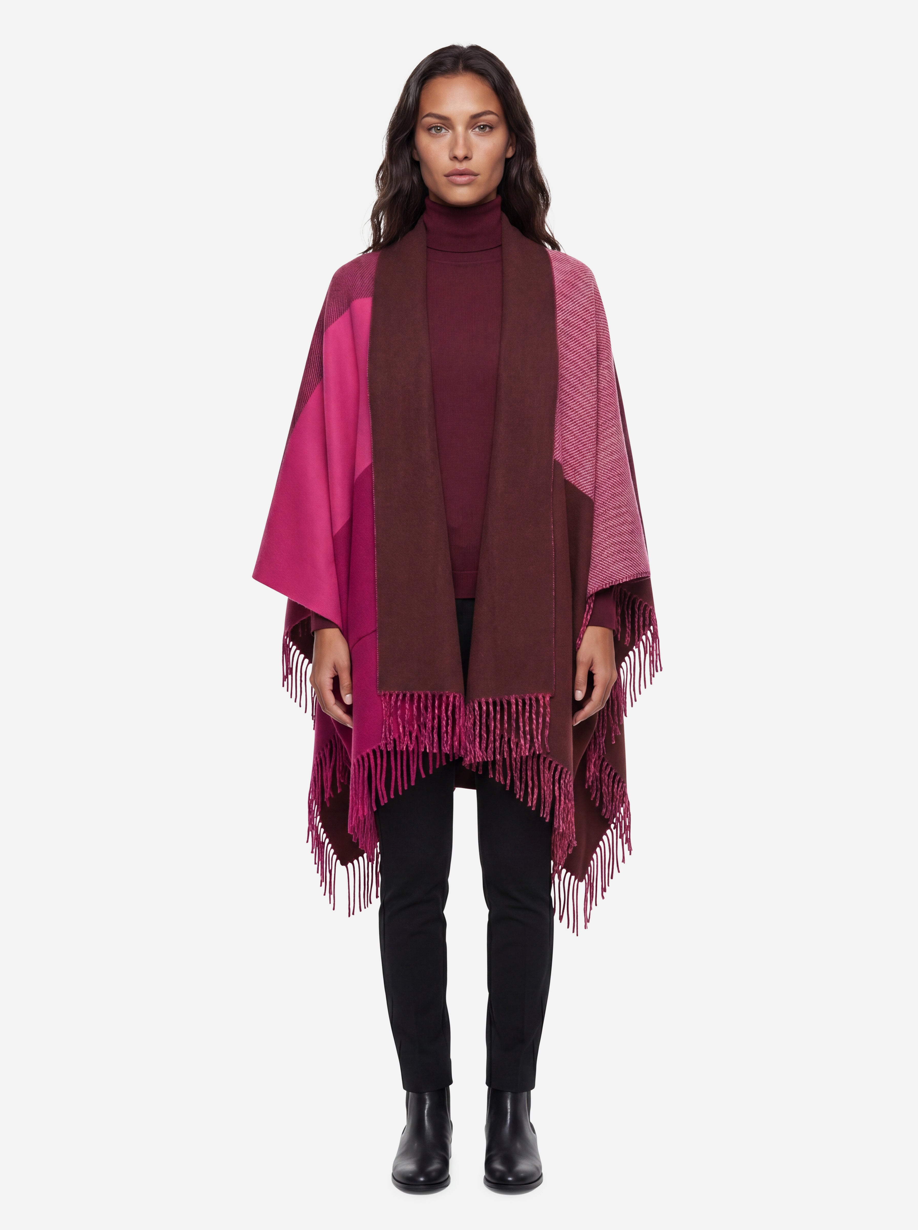 Dondup Cappa in Panno Rosa