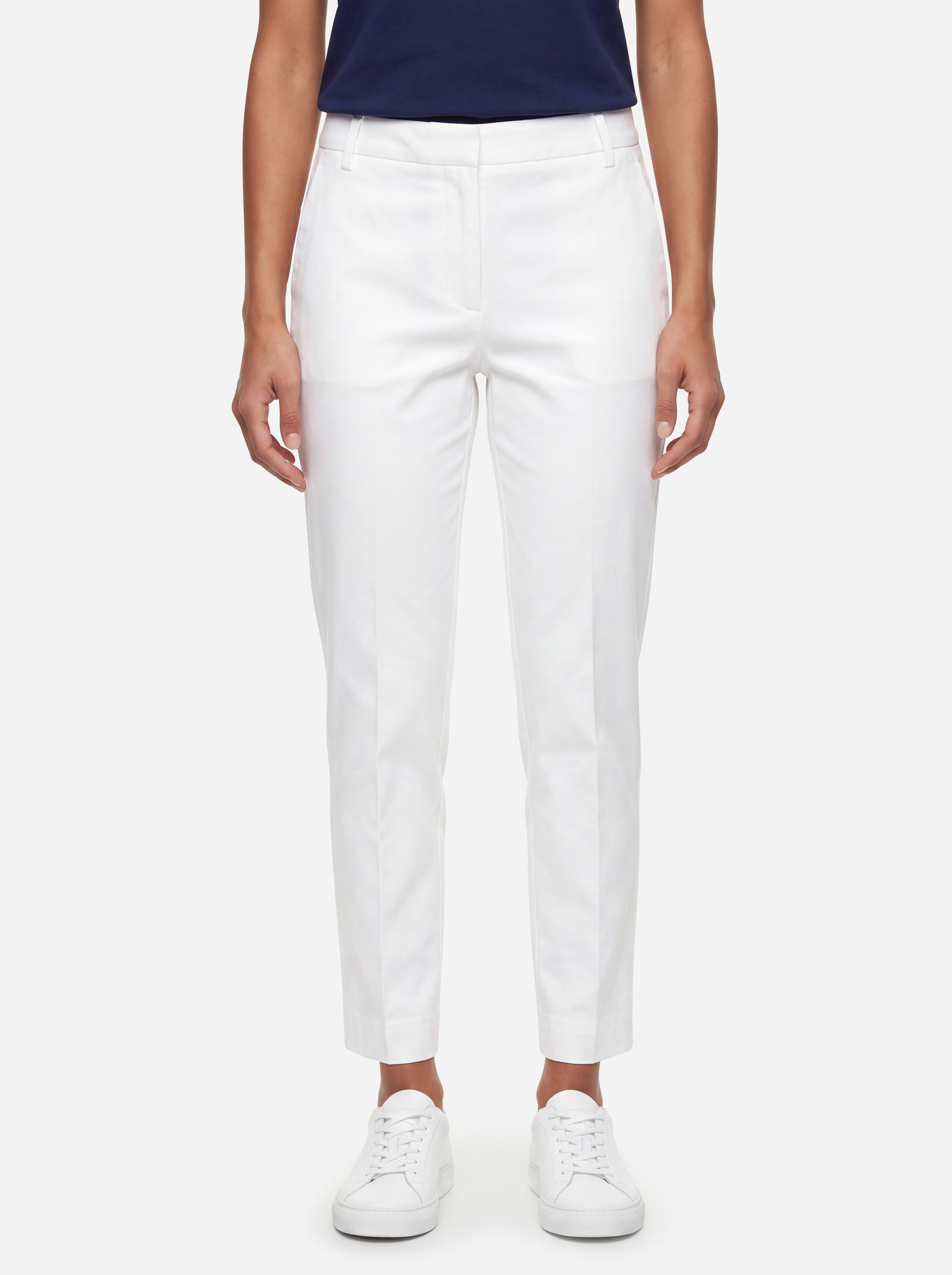 Dondup Pantalone Ariel Bianco