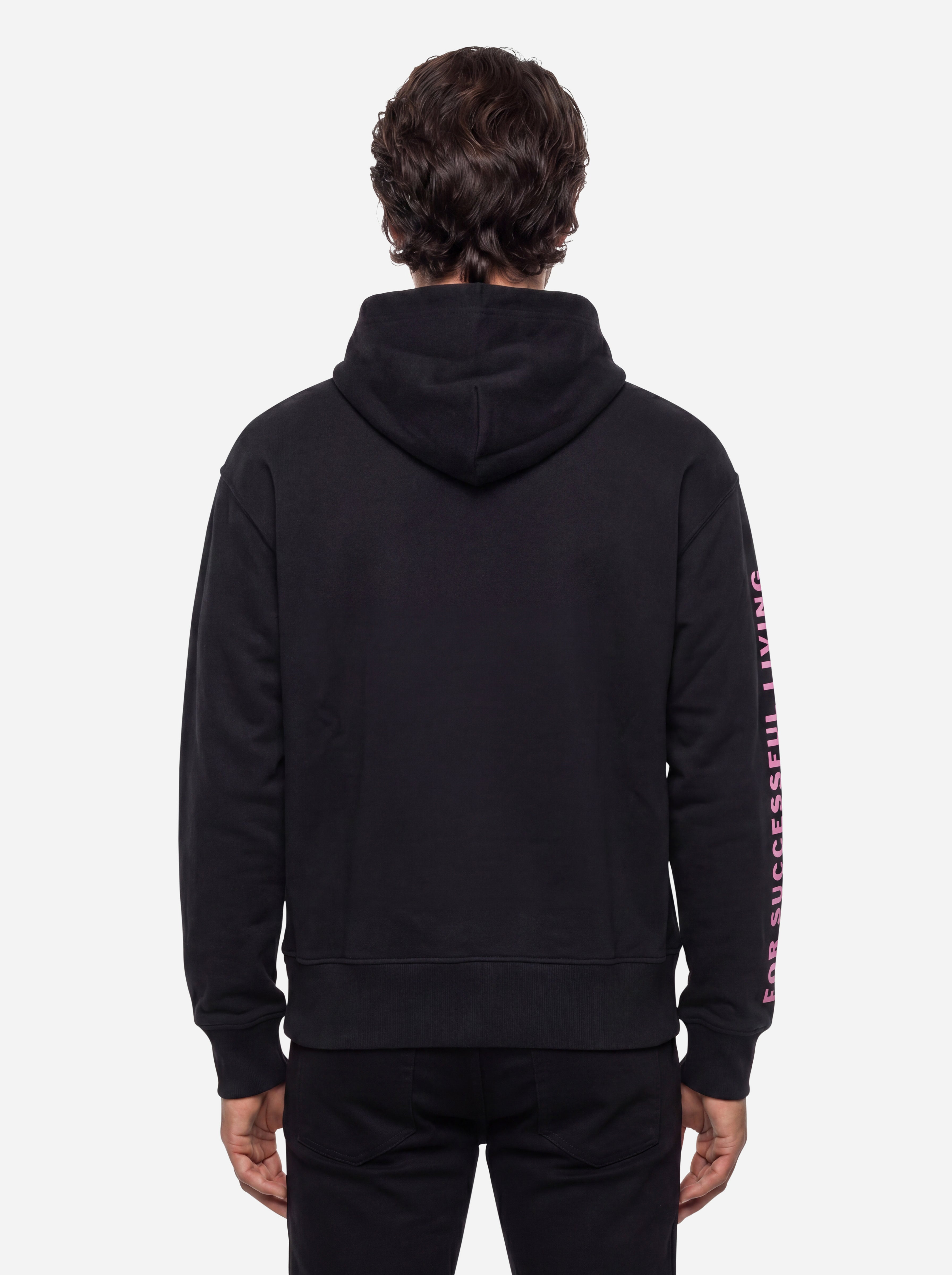 Diesel Felpa con Cappuccio Nera