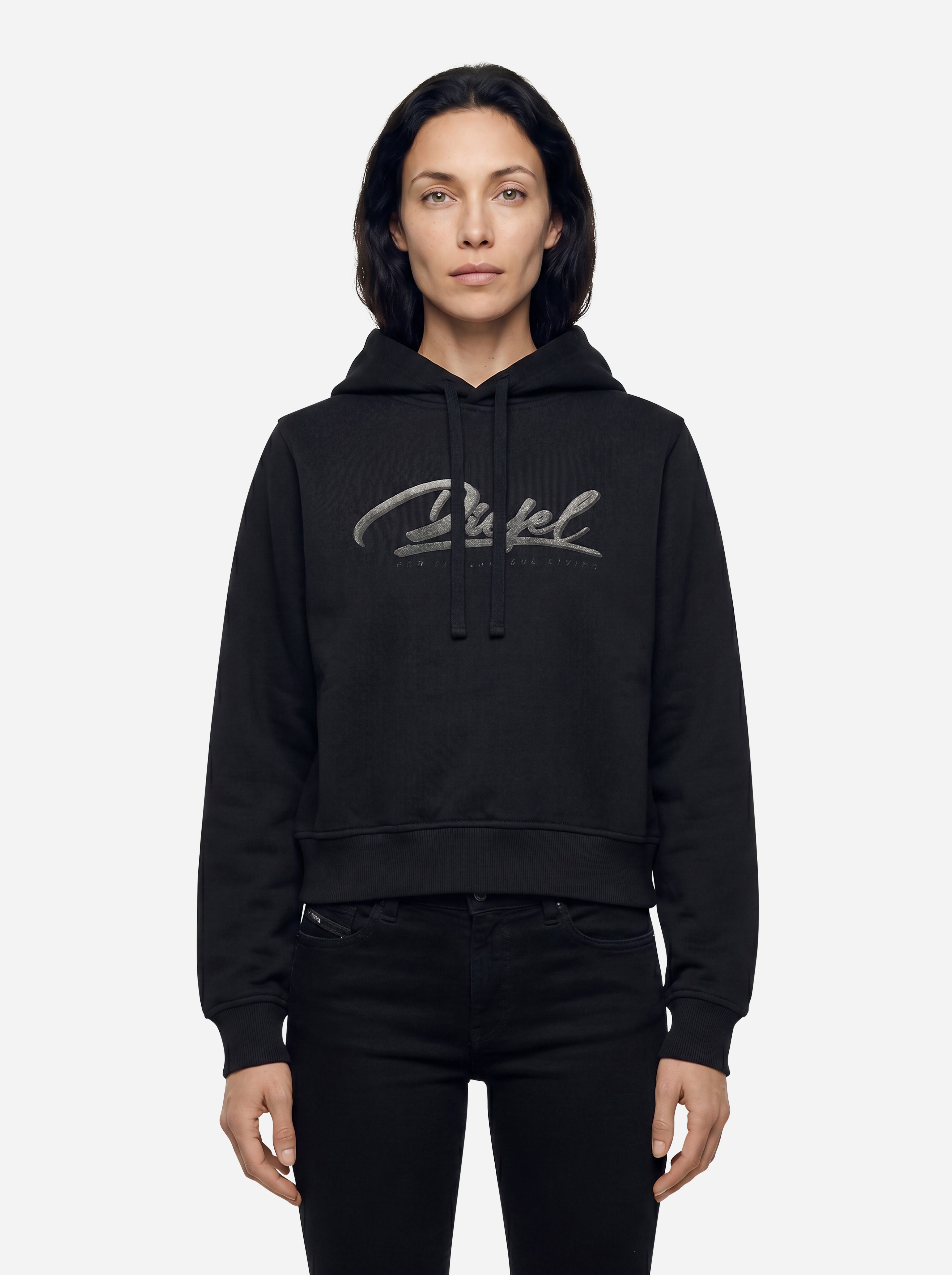 Diesel Felpa con Cappuccio con Logo