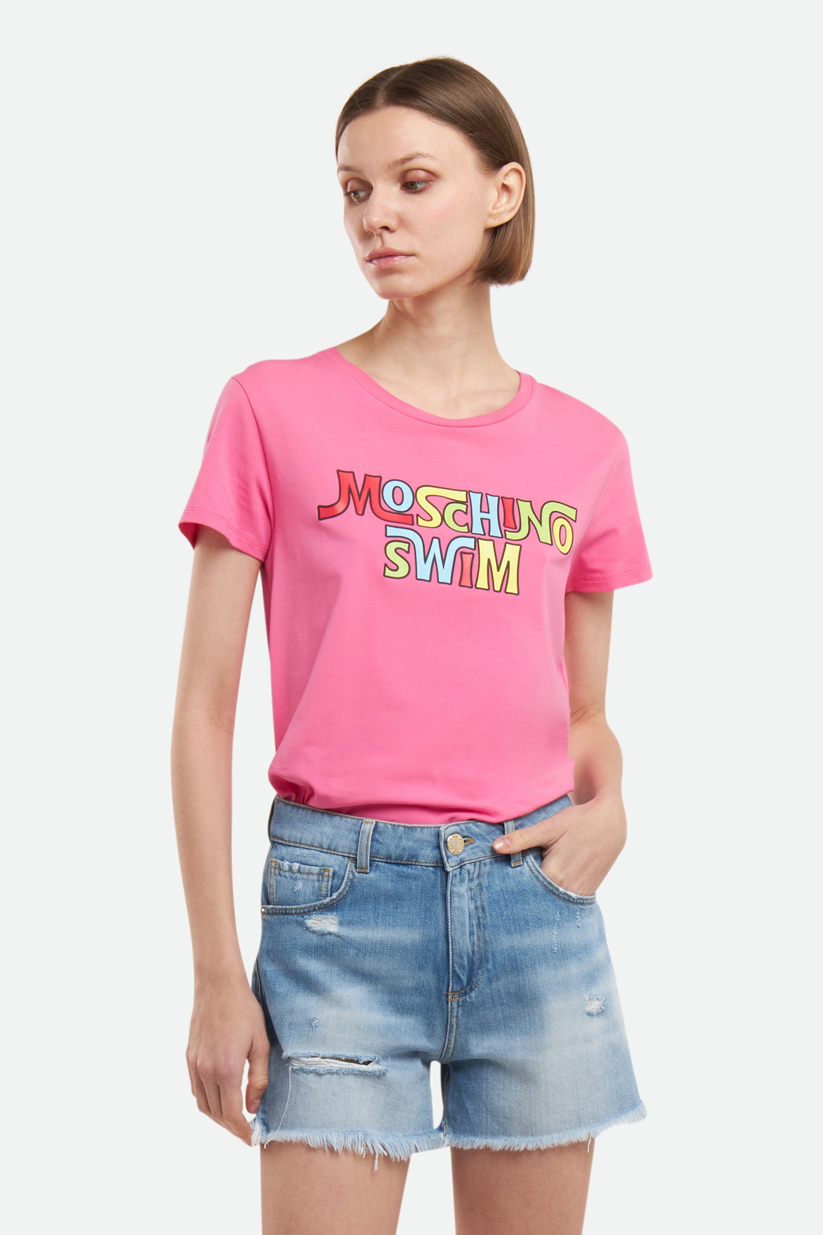 Moschino T-Shirt Fuchsie
