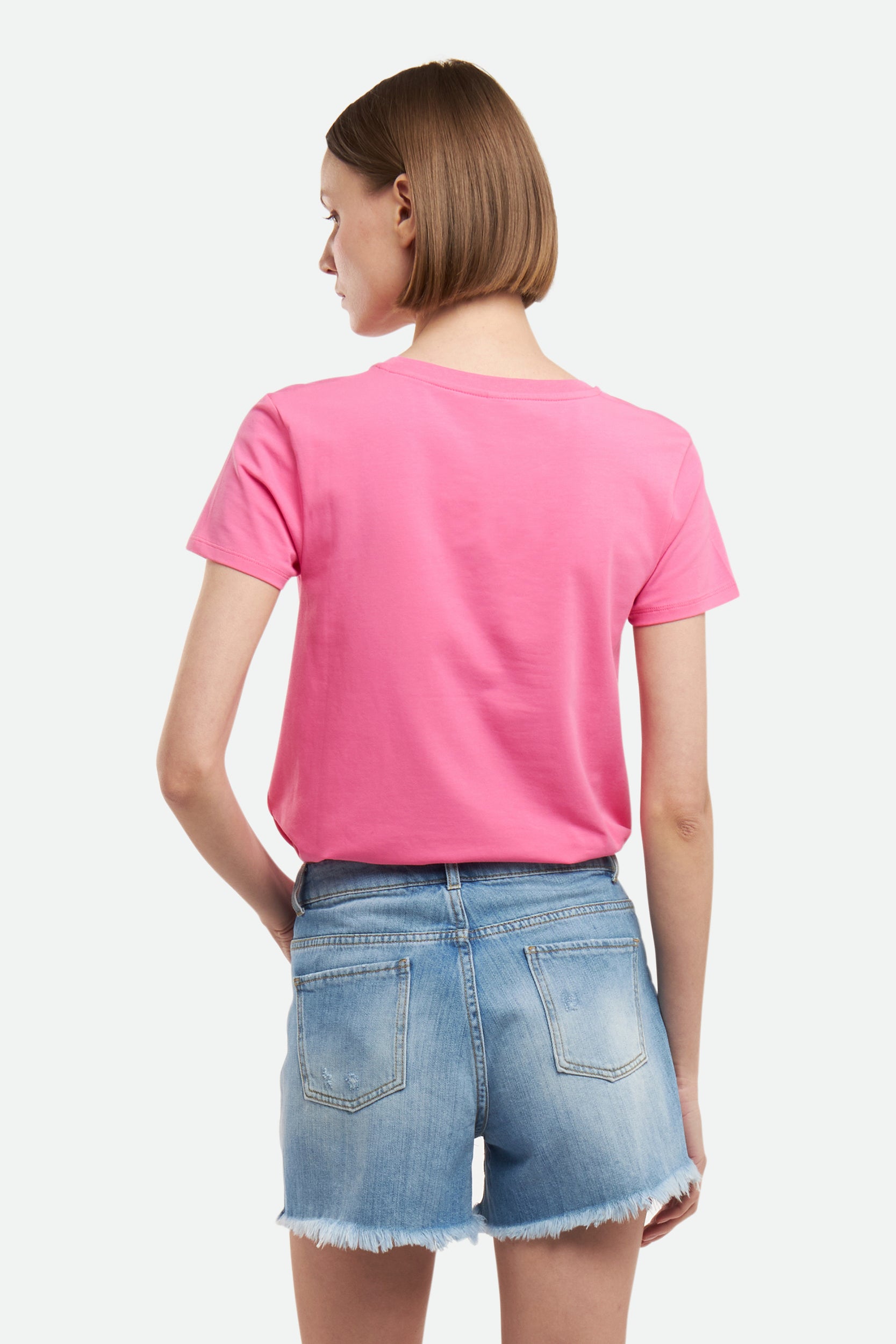 Moschino T-Shirt Fuchsie