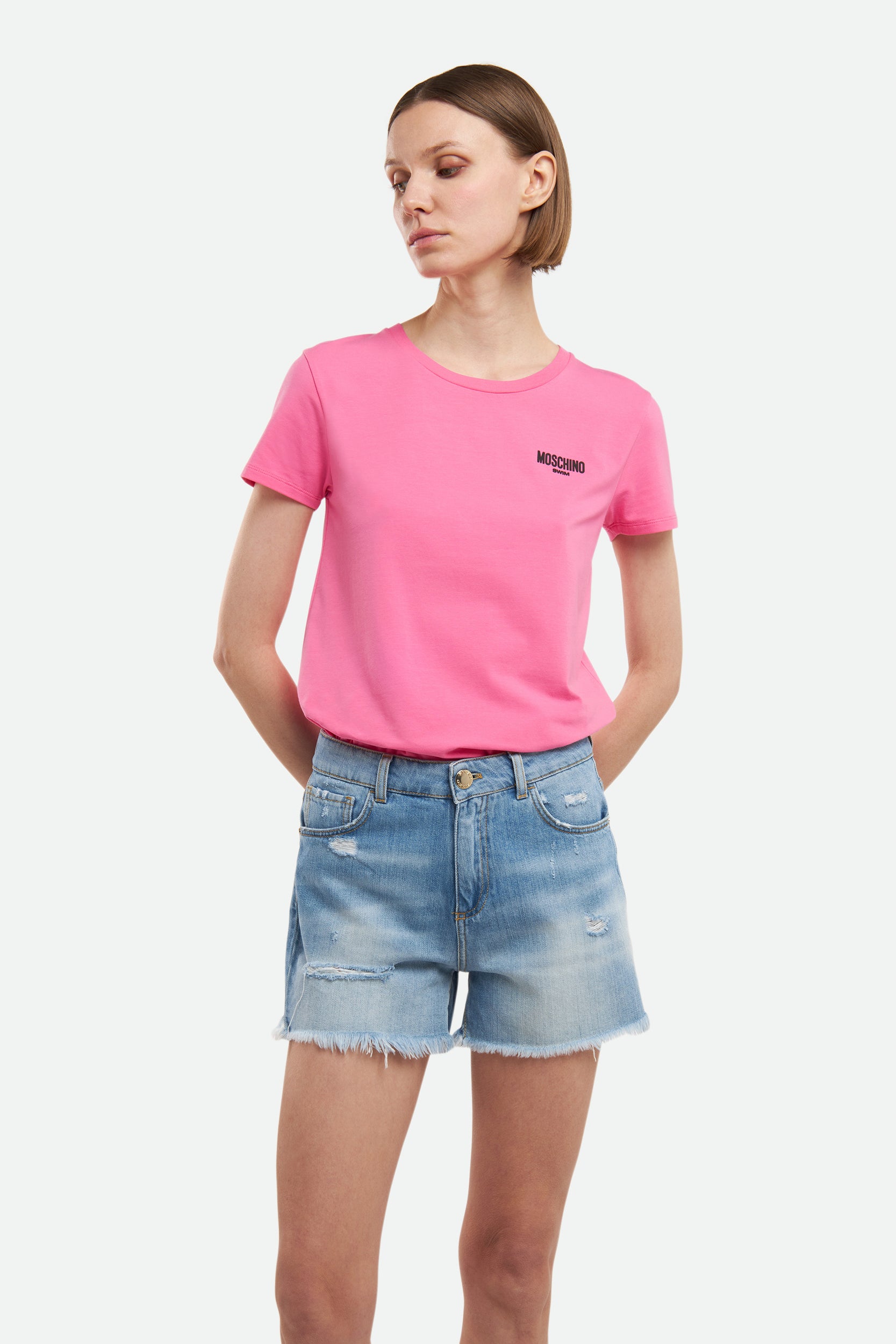 Moschino T-Shirt Fuchsie